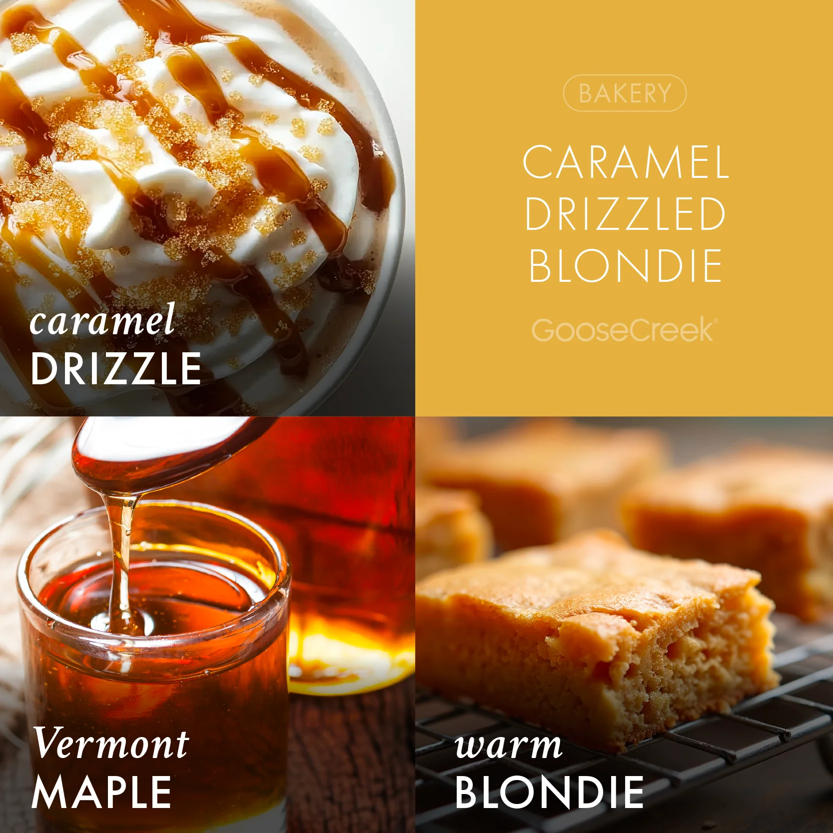Caramel Drizzled Blondie 3-Wick Candle