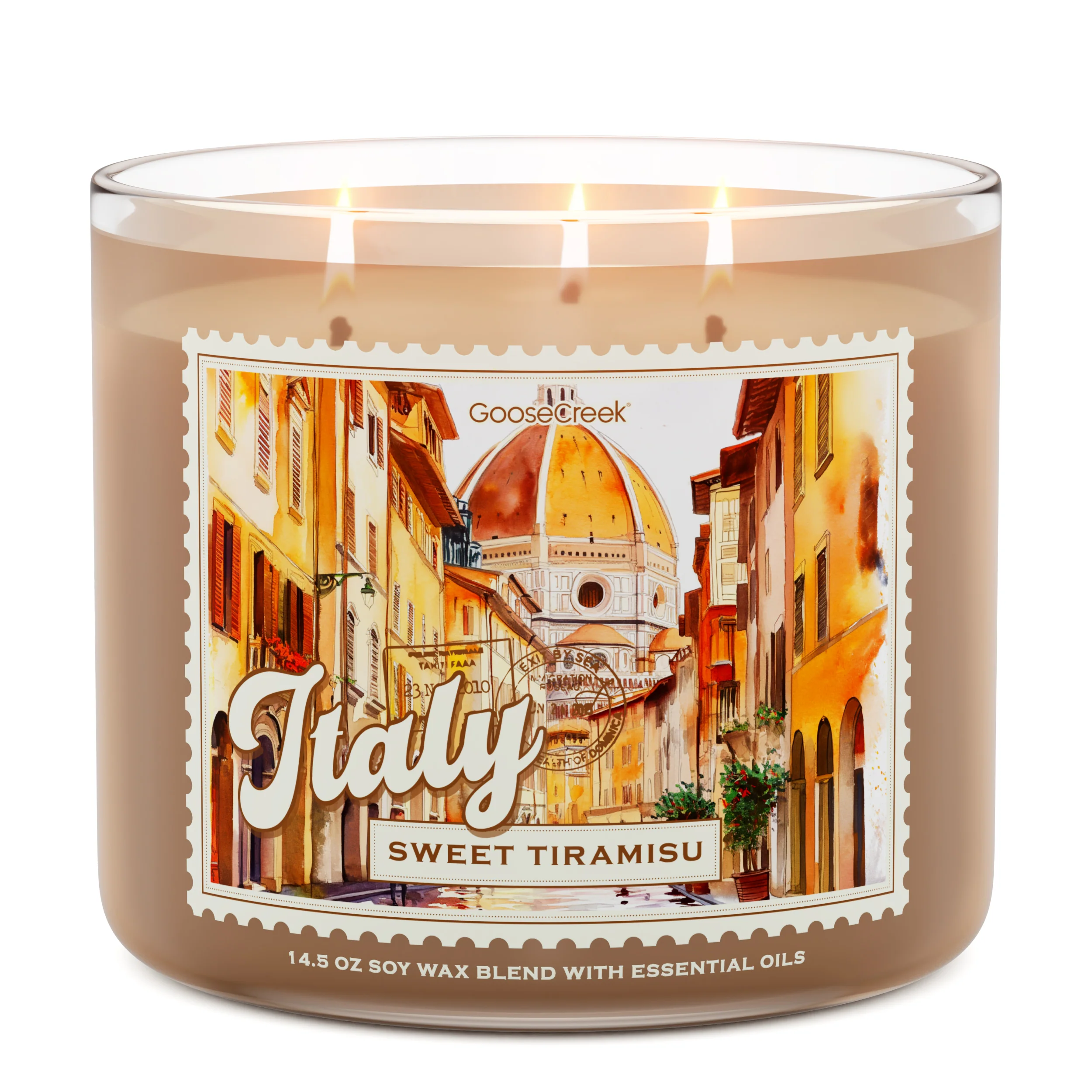 Sweet Tiramisu Italy 3-Wick Candle