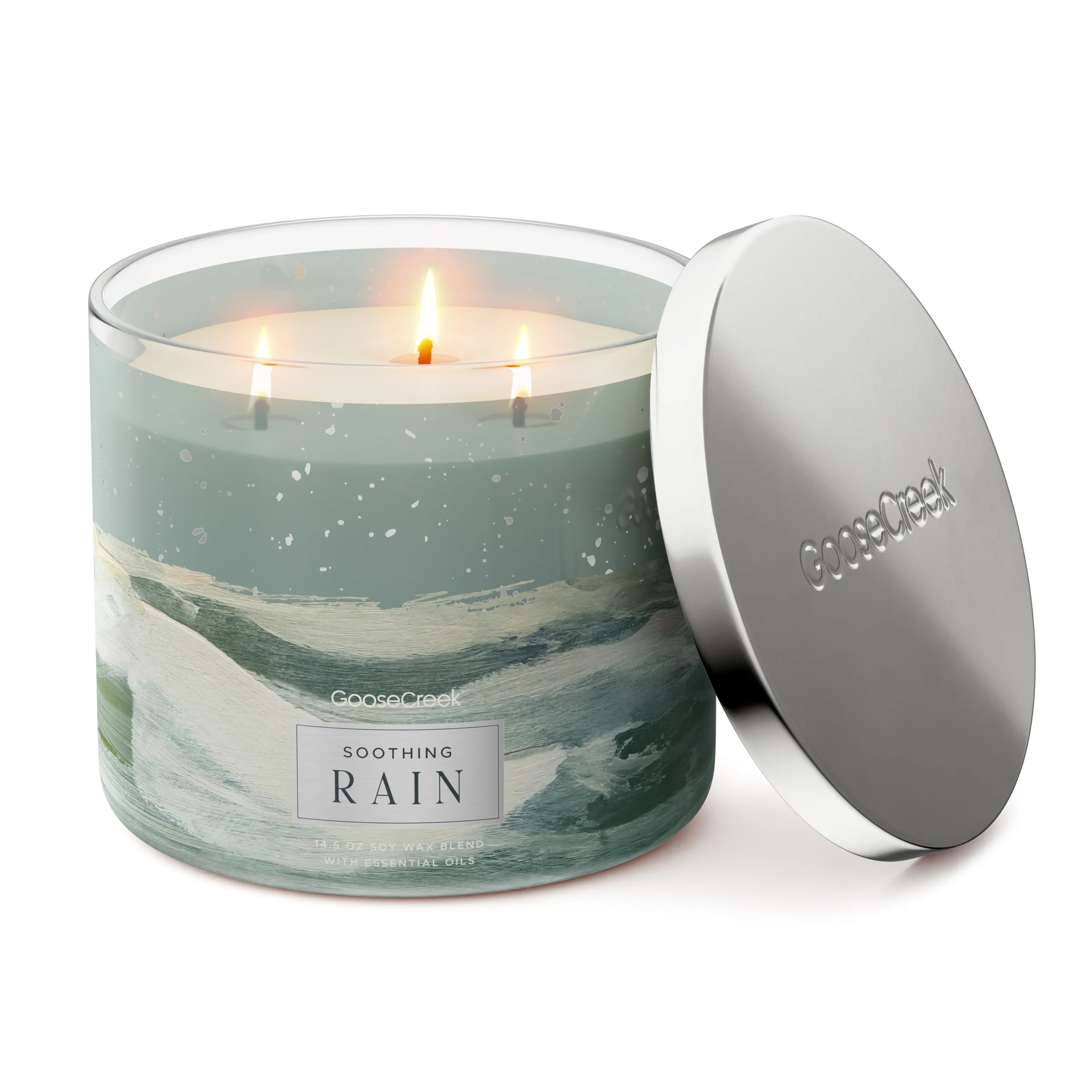 Soothing Rain 3-Wick Candle