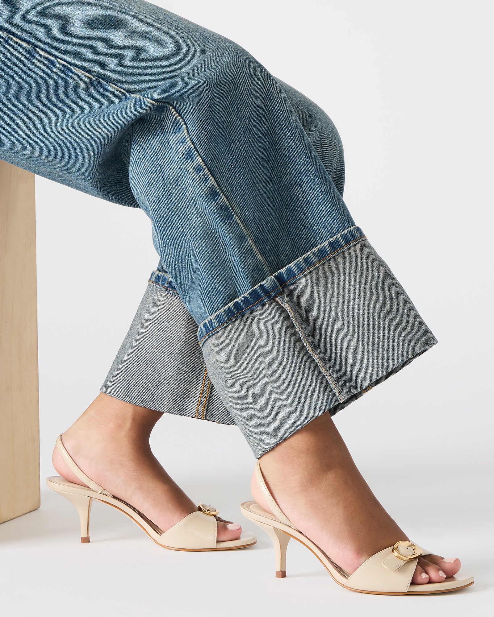 HENRIETTA BONE LEATHER