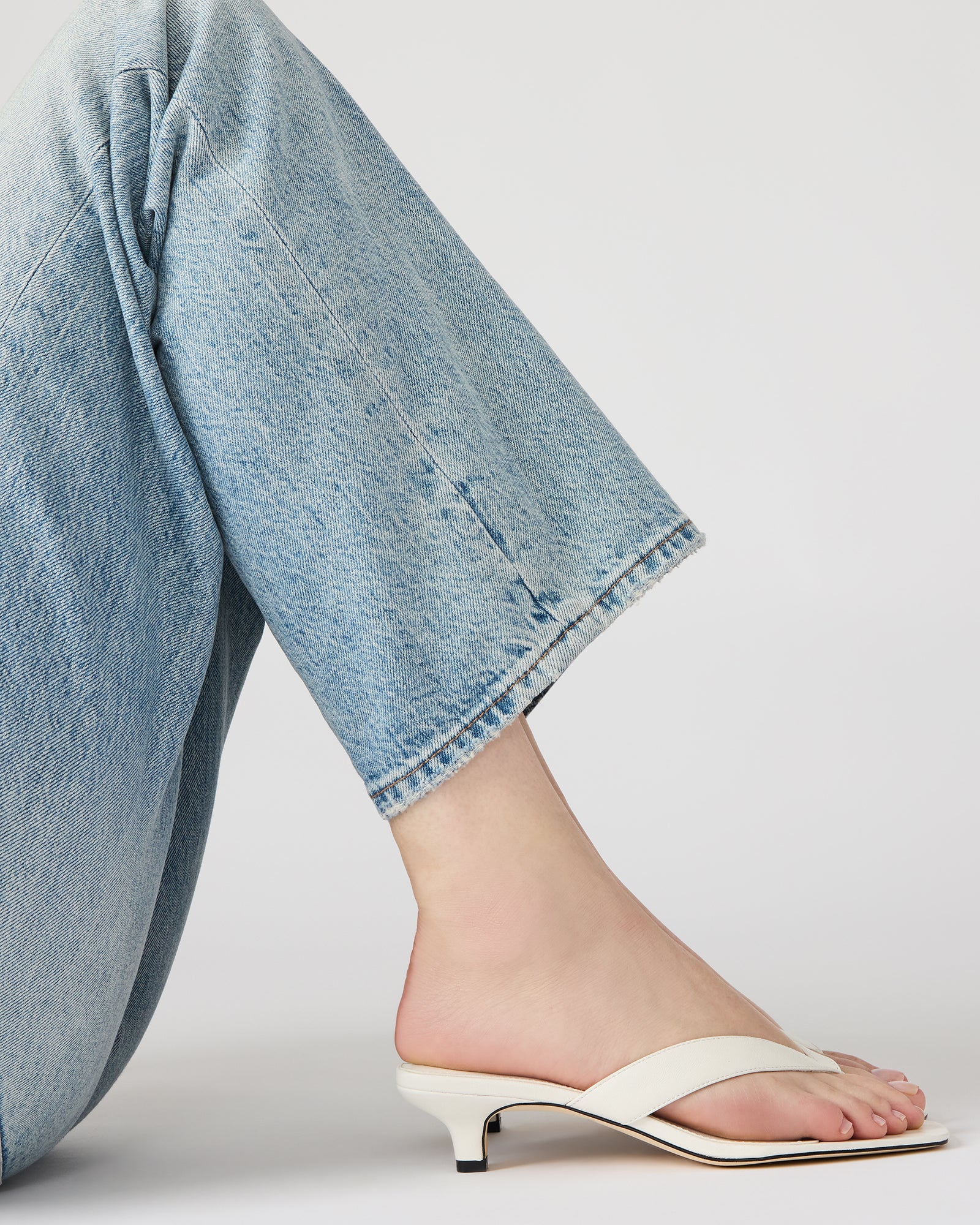 TRACIE WHITE LEATHER