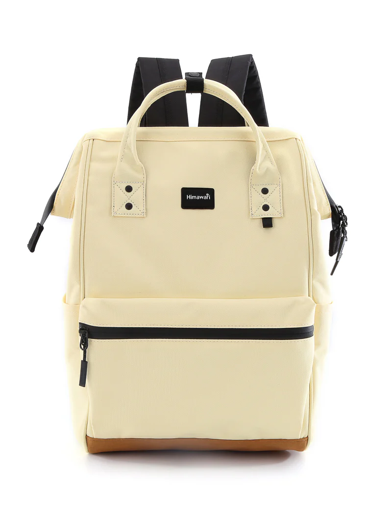 15.6 TRAVEL BACKPACK WITH USB PORT 124-CREAM