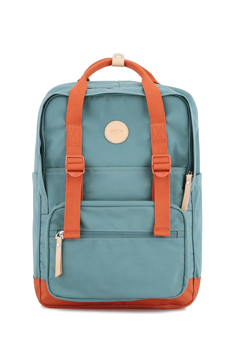 LAPTOP WATERPROOF BACKPACK -1085B- KHAKI-09