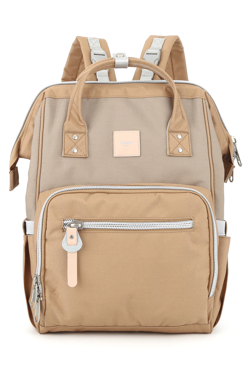 MULTI PORKET WATERPROOF BACKPACK 1213 - MOCHA
