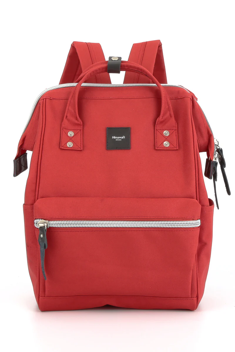 WATER RESISTANT LAPTOP BACKPACK - RED