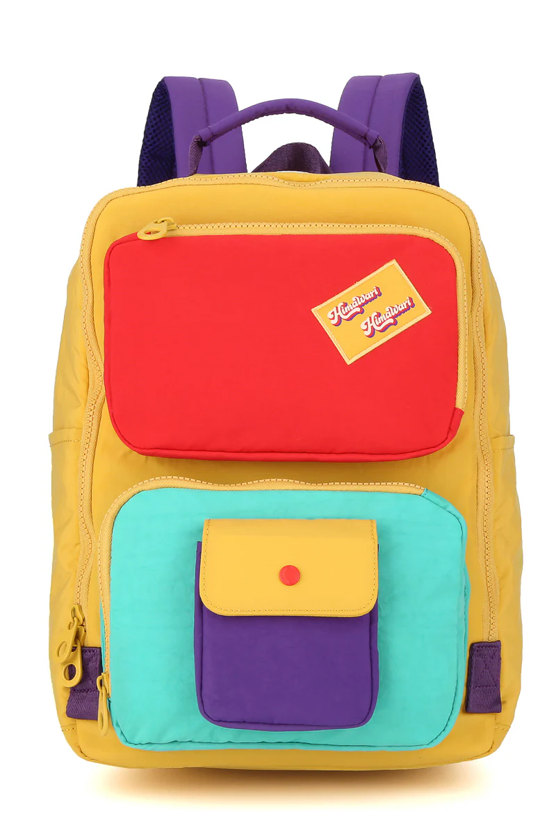 CUTE MIXED COLOR BACKPACK- GREEN 8029