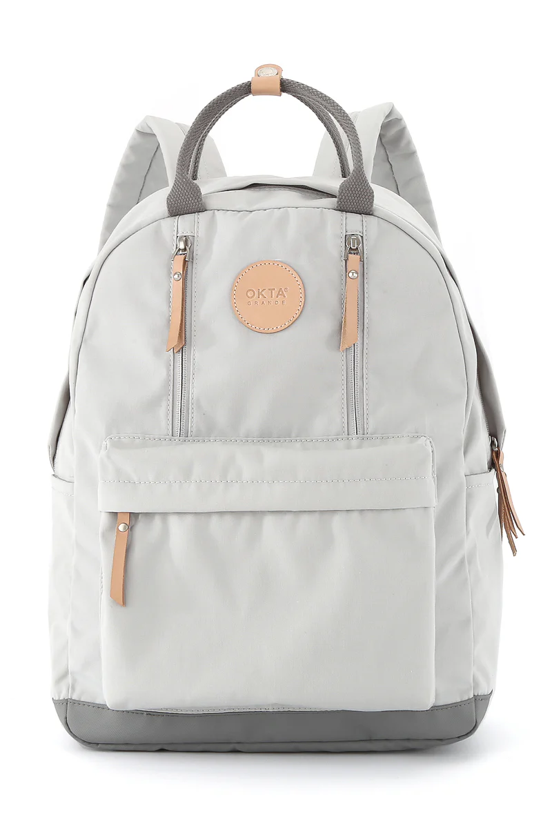 LAPTOP WATERPROOF HIKING BACKPACK 1087 - LIGHT GREY