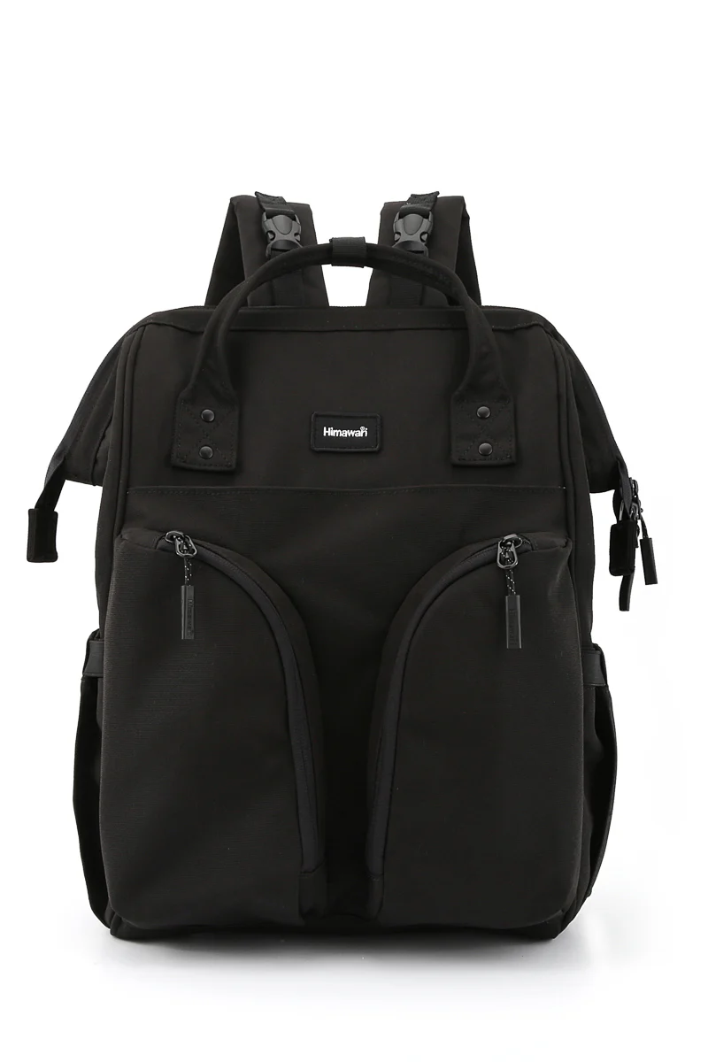 MULTIPLE PICKET BACKPACK-BLACK