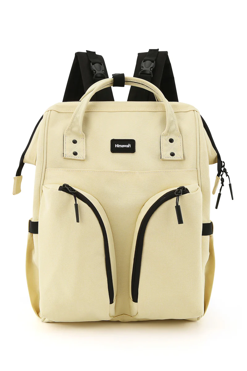 MULTIPLE PICKET BACKPACK-CREAM