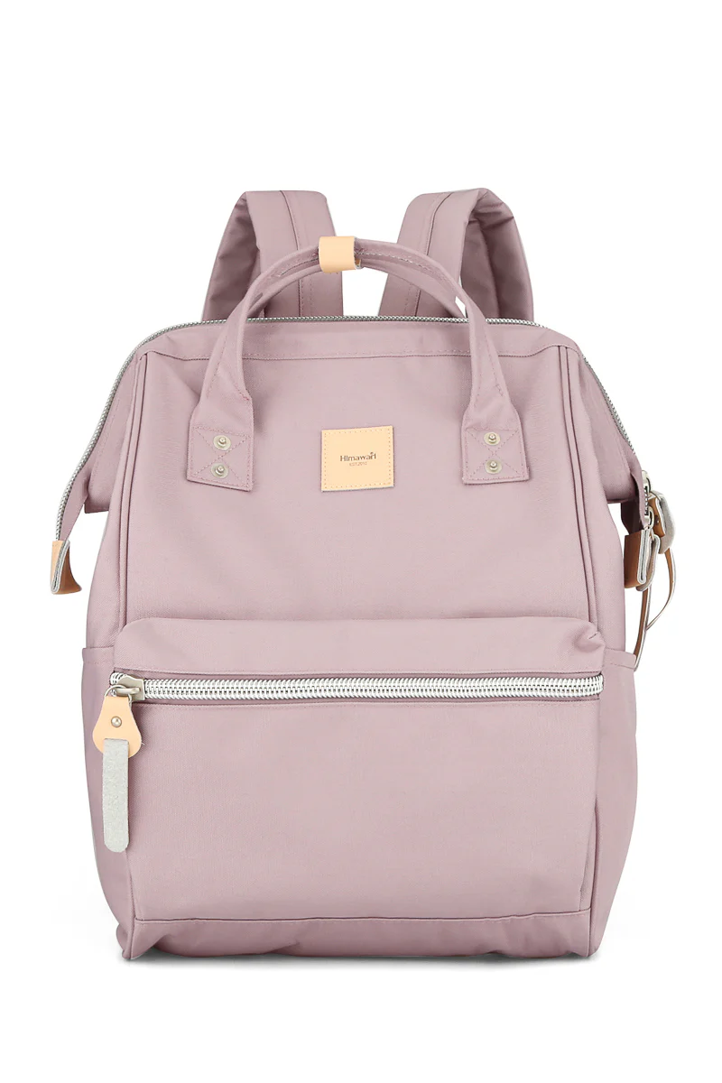 WATER RESISTANT LAPTOP BACKPACK -MAUVE