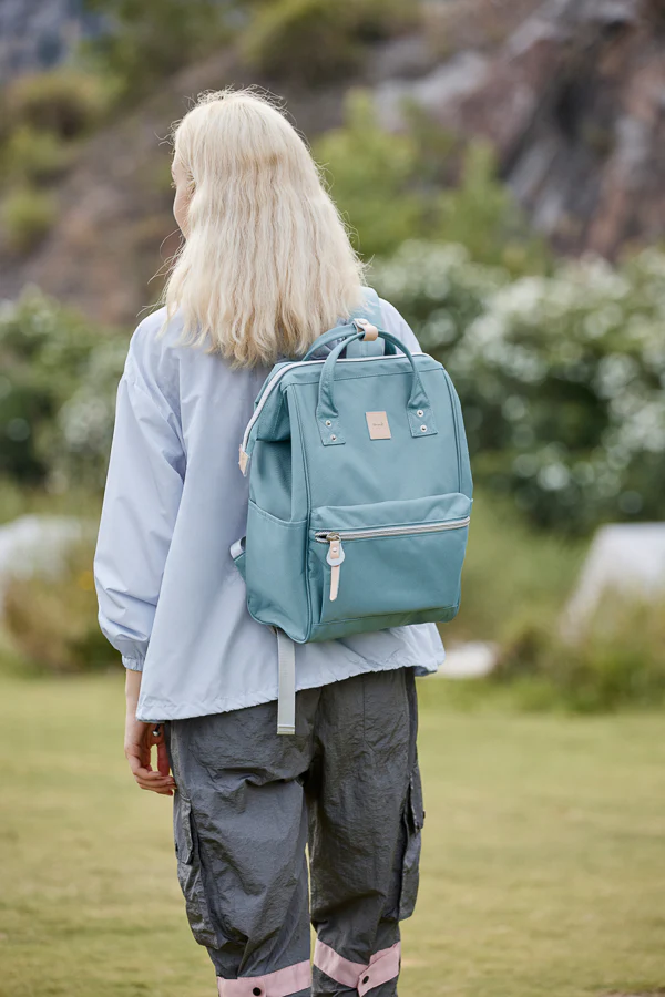 WATER RESISTANT LAPTOP BACKPACK - SOLID-1