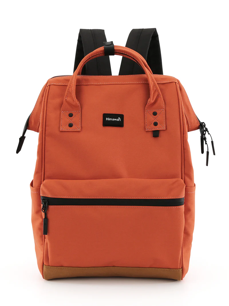 15.6 TRAVEL BACKPACK WITH USB PORT 124-ORANGE