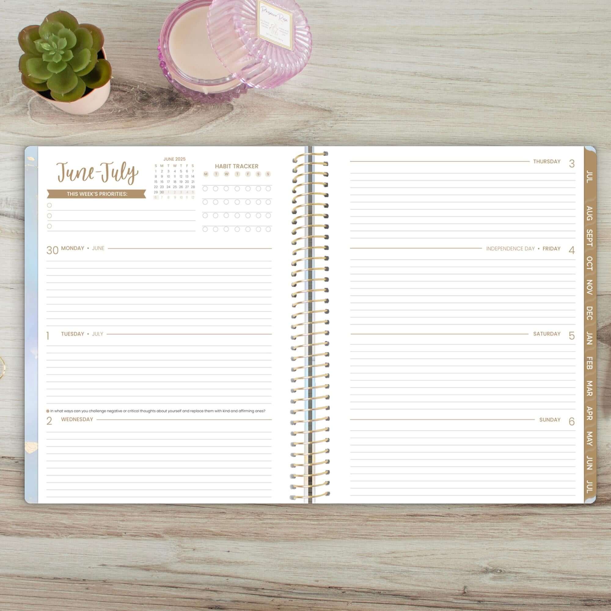 2025-26 Soft Cover Planner, 8.5