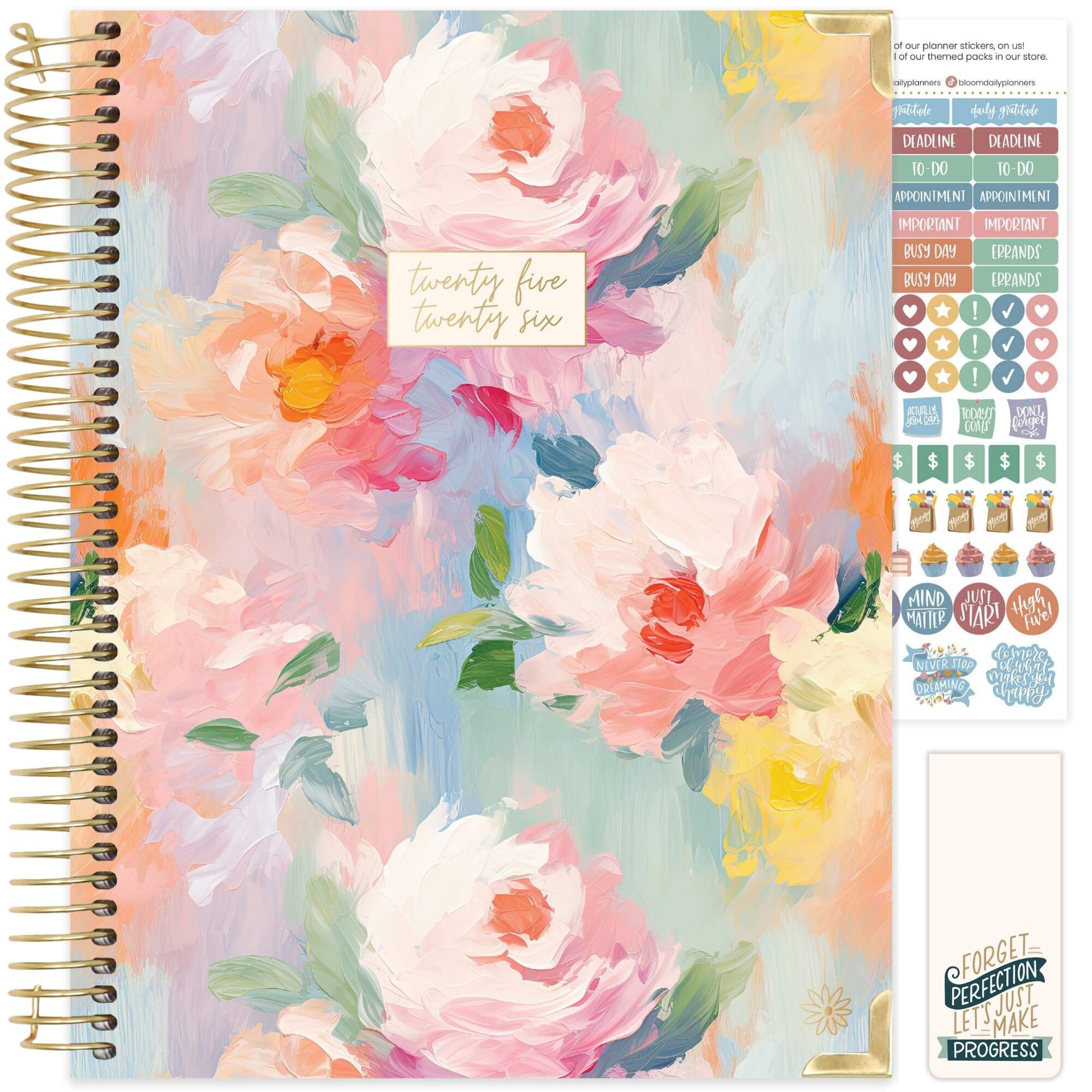2025-26 Hard Cover Planner, 8.5