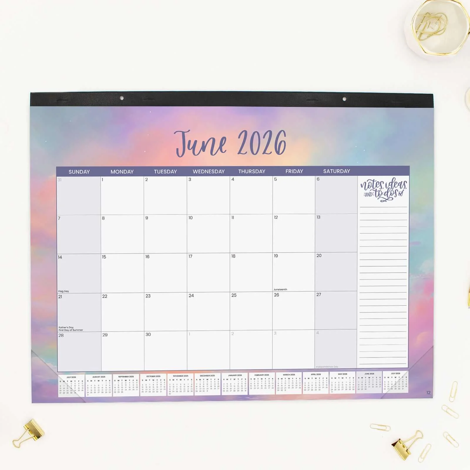 2025-26 Desk & Wall Calendar, 16