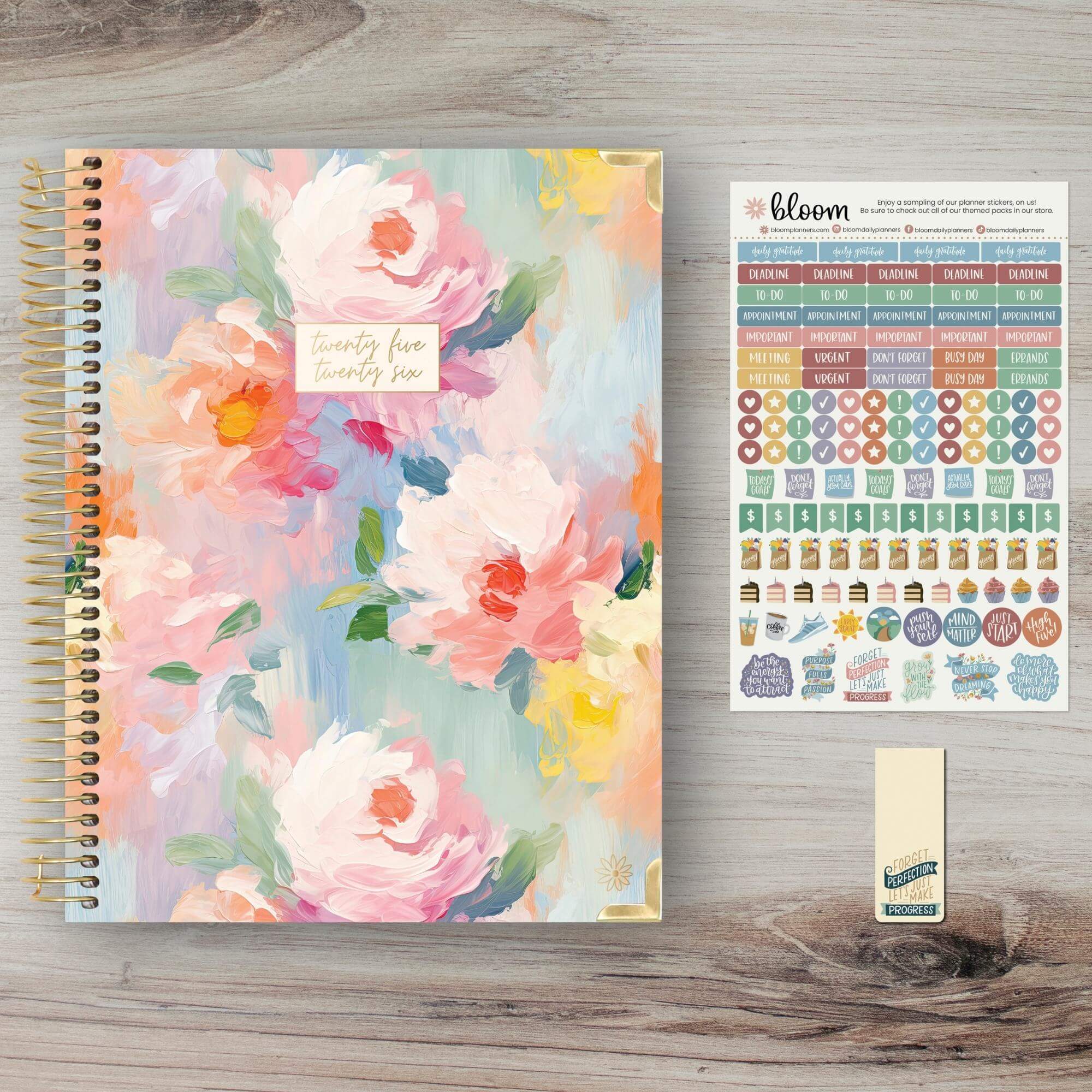 2025-26 Hard Cover Planner, 8.5