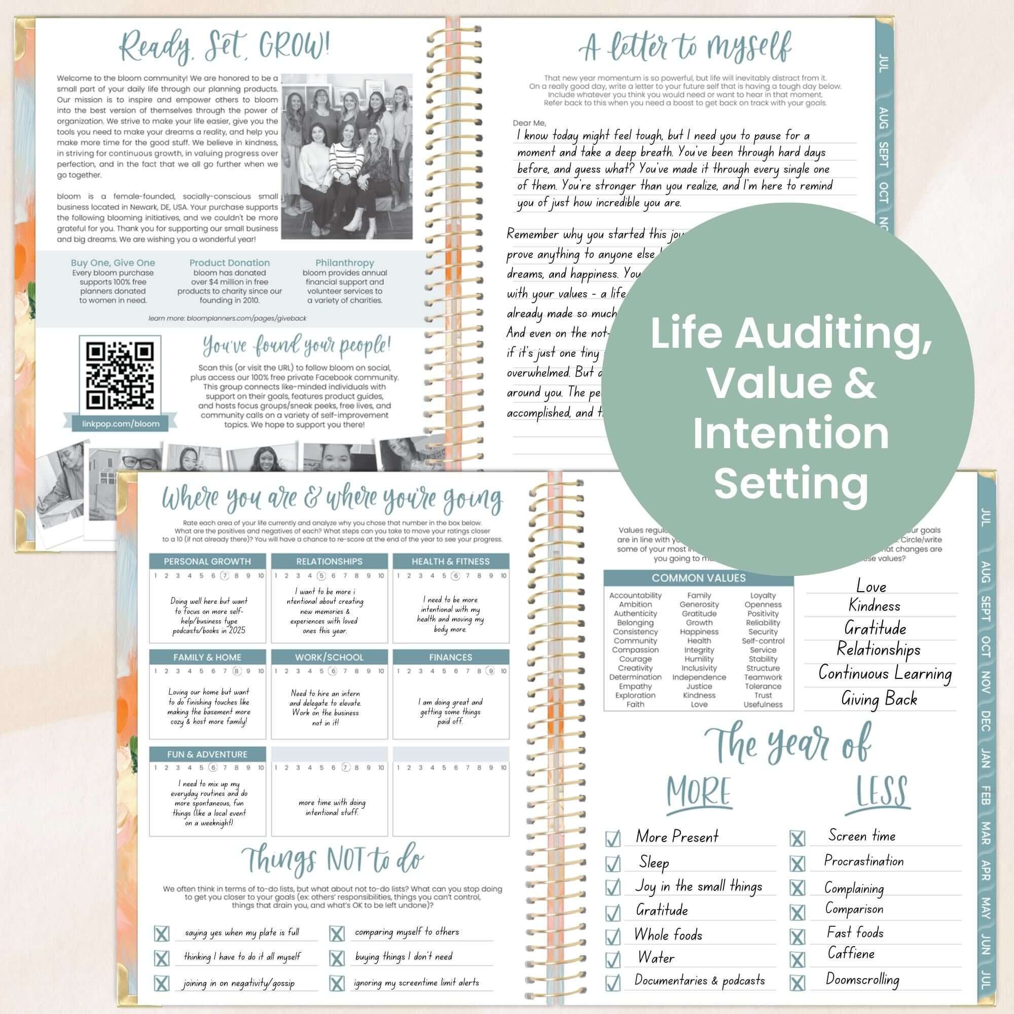 2025-26 Hard Cover Planner, 8.5