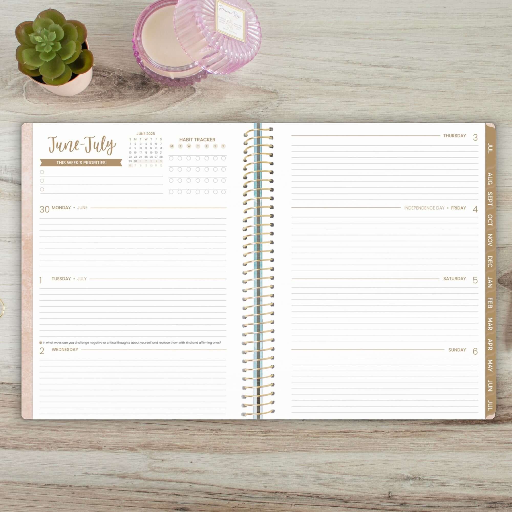 2025-26 Soft Cover Planner, 8.5