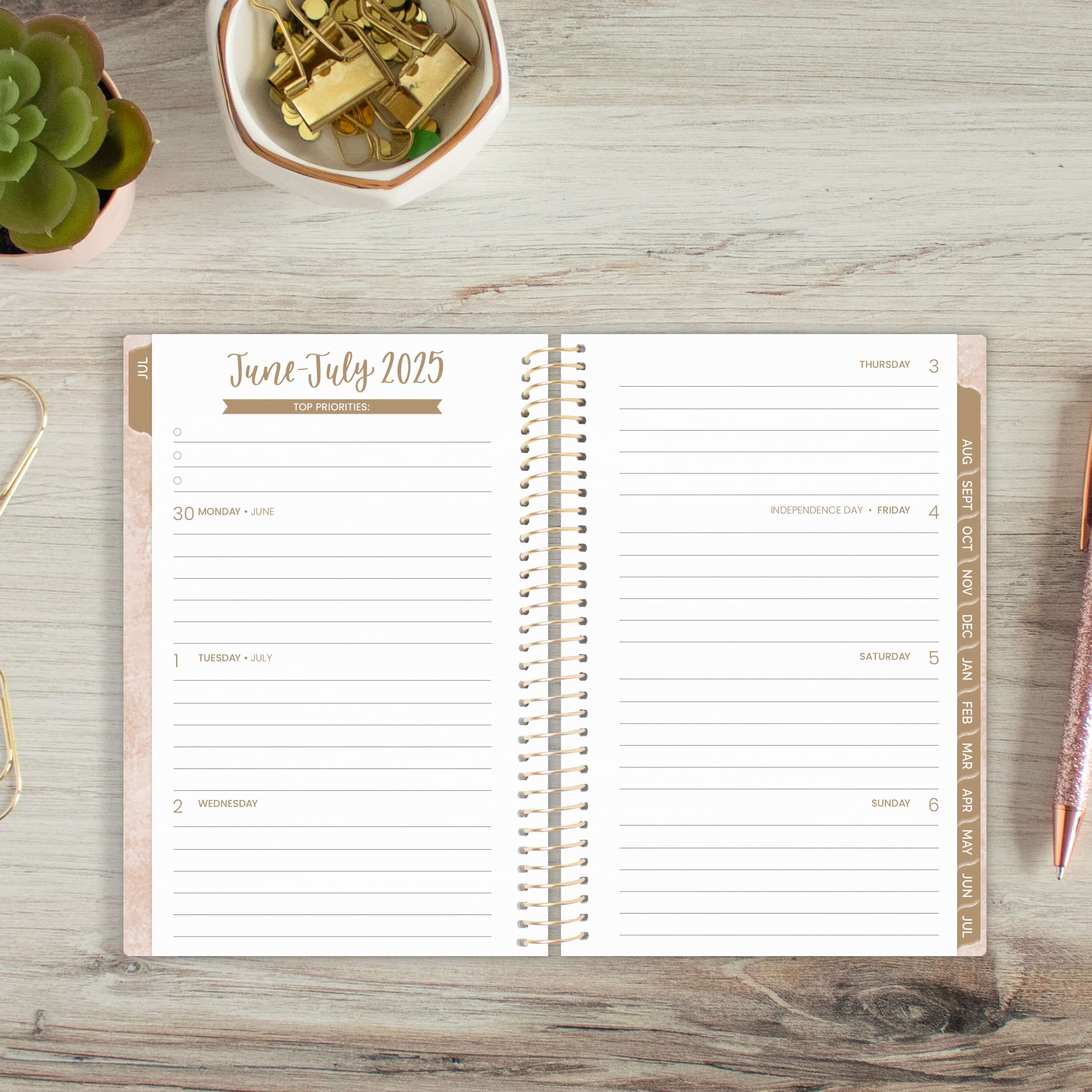 2025-26 Soft Cover Planner, 4