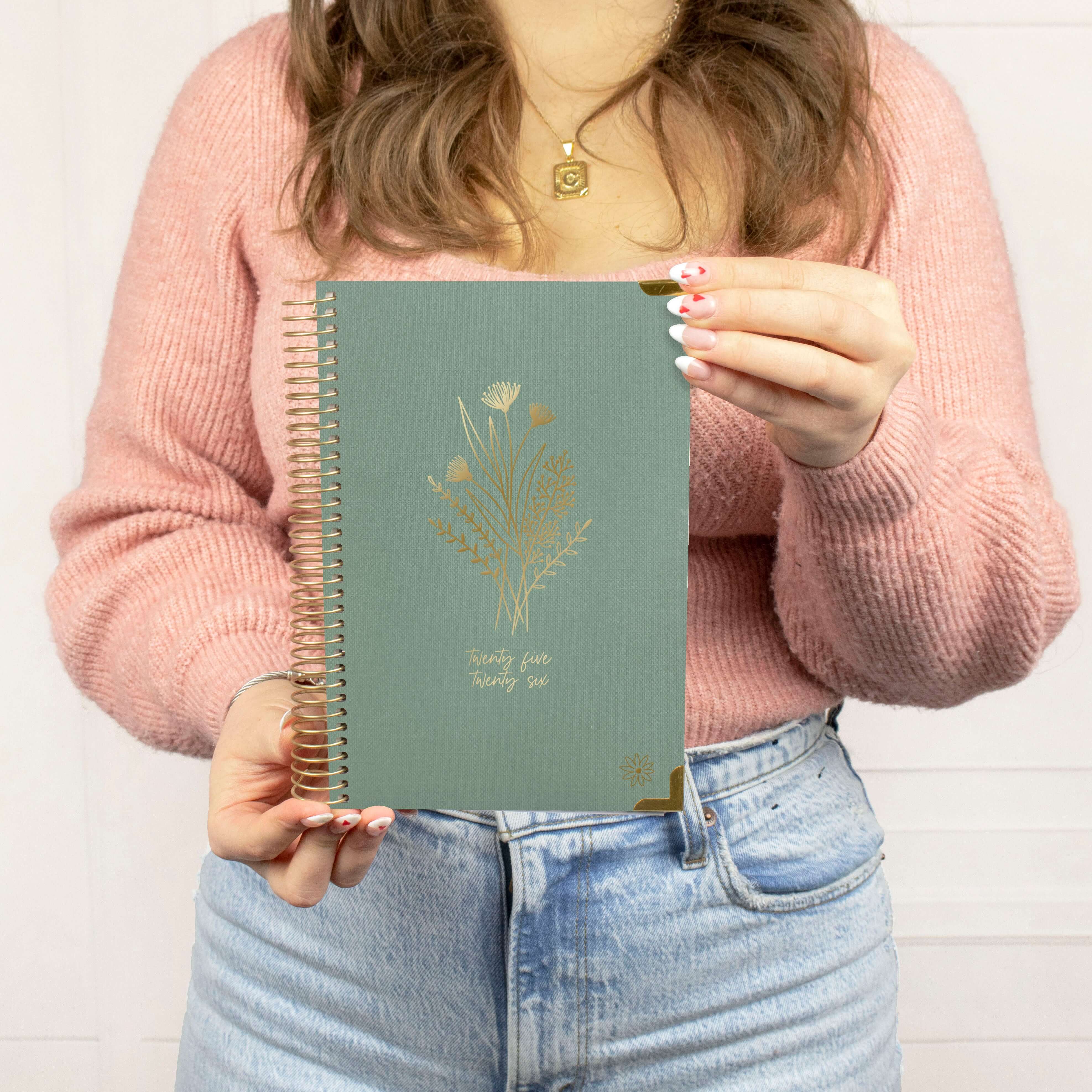 2025-26 Hard Cover Planner, 5.5