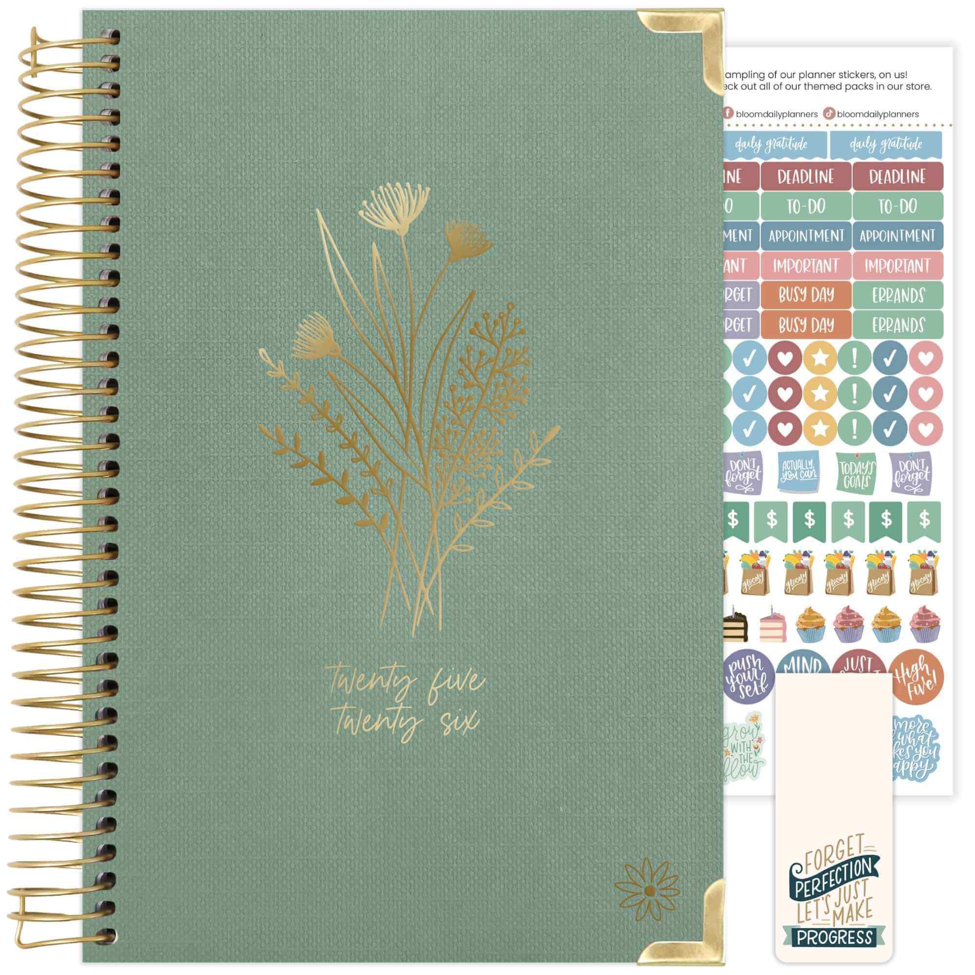 2025-26 Hard Cover Planner, 5.5