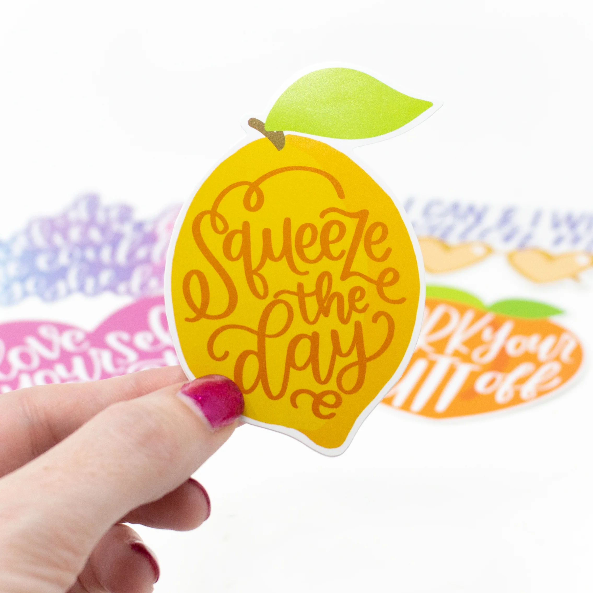 Vinyl Sticker Set, Motivation Pack