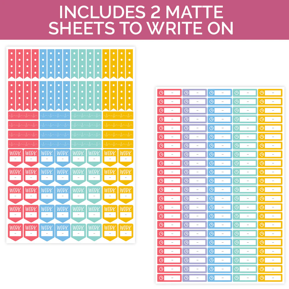 Planner Stickers, Healthcare Heroes Pack