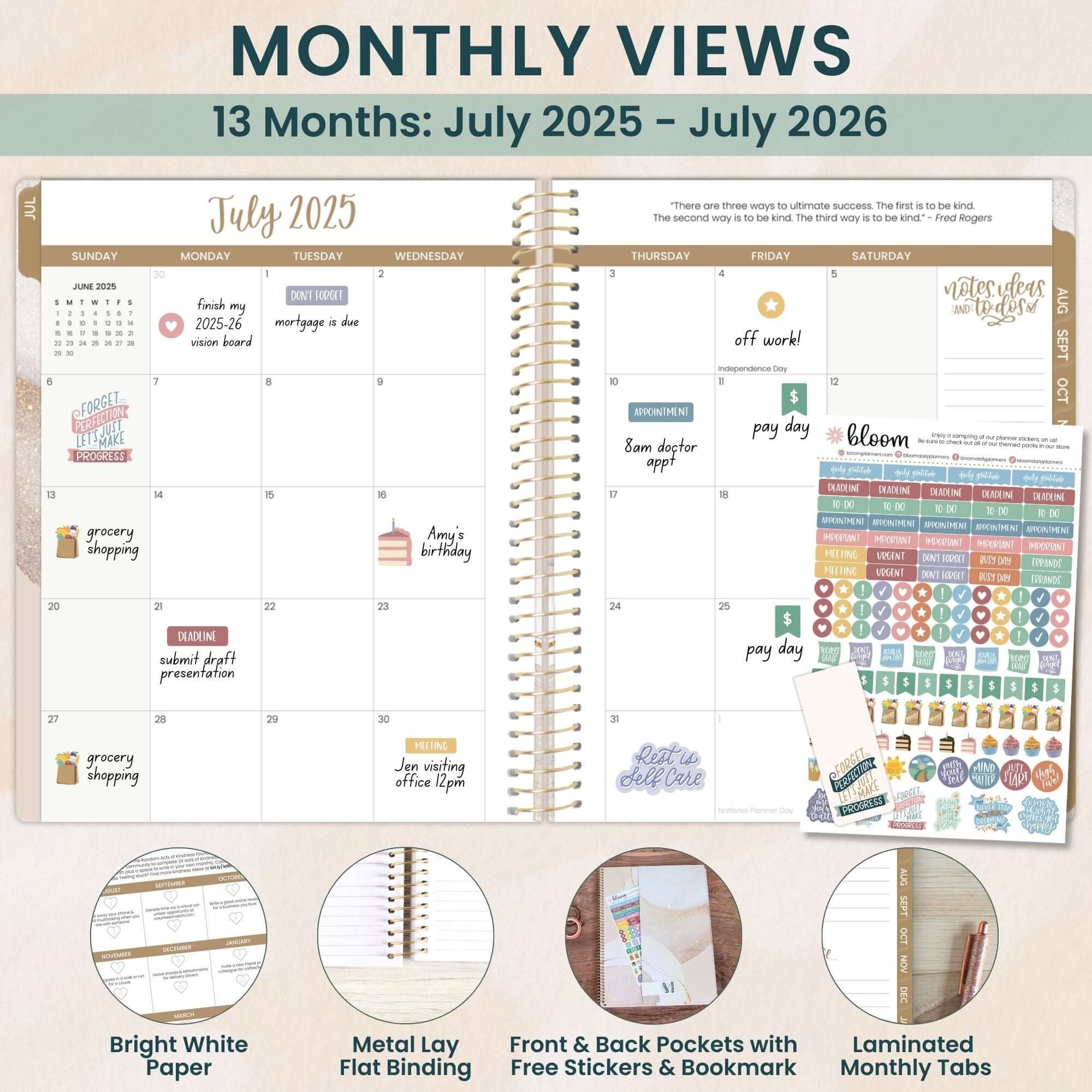 2025-26 Soft Cover Planner, 8.5