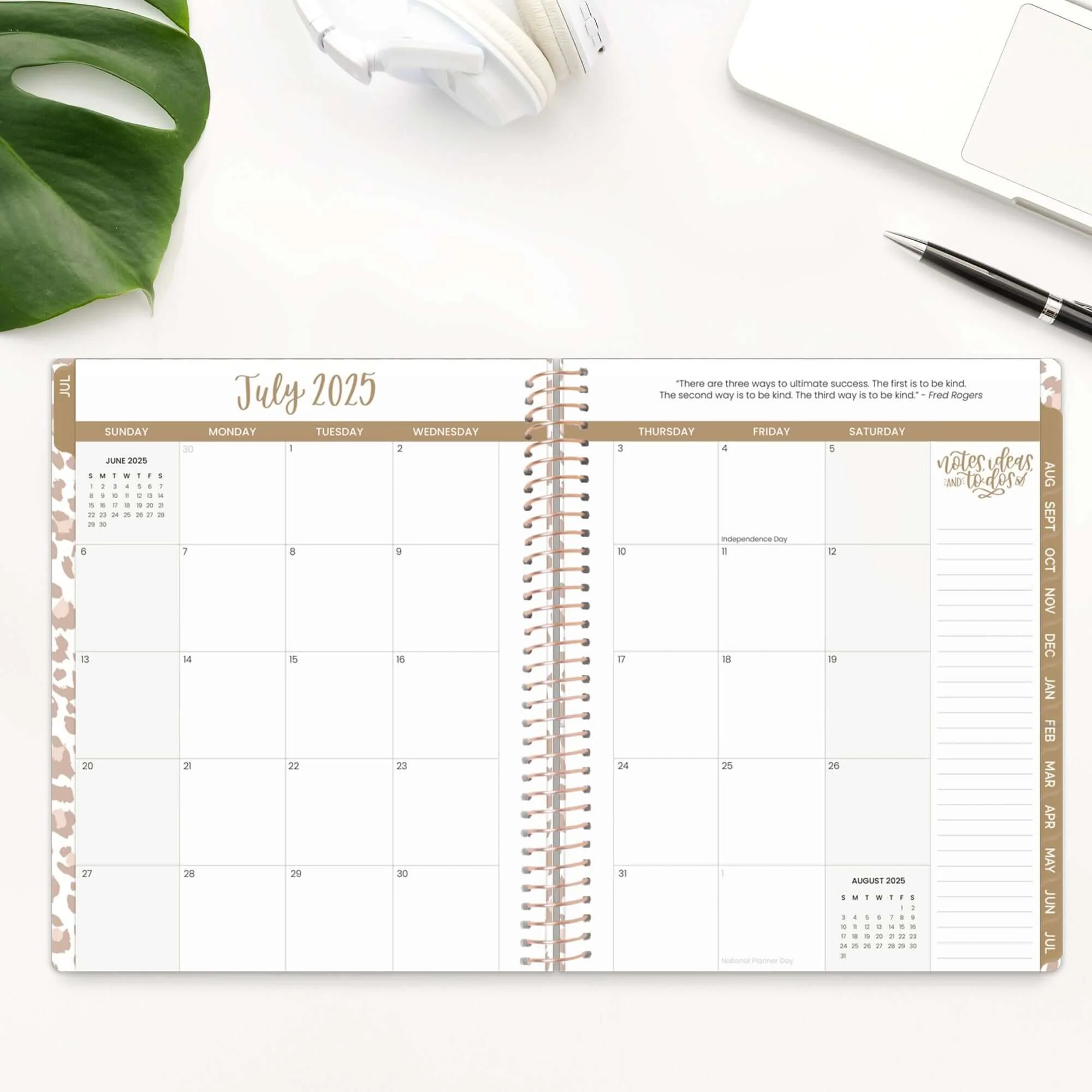 2025-26 Soft Cover Planner, 8.5