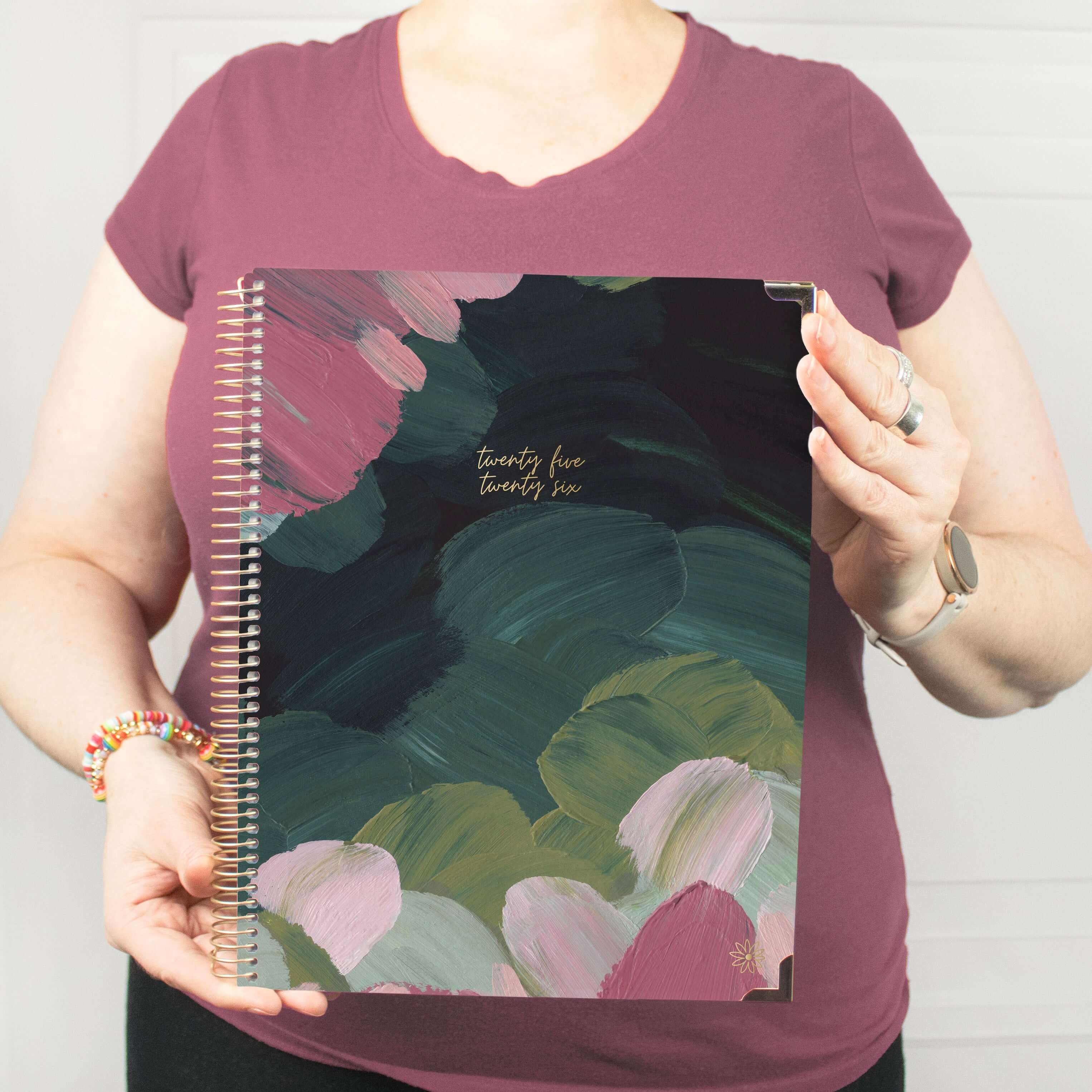 2025-26 Hard Cover Planner, 8.5