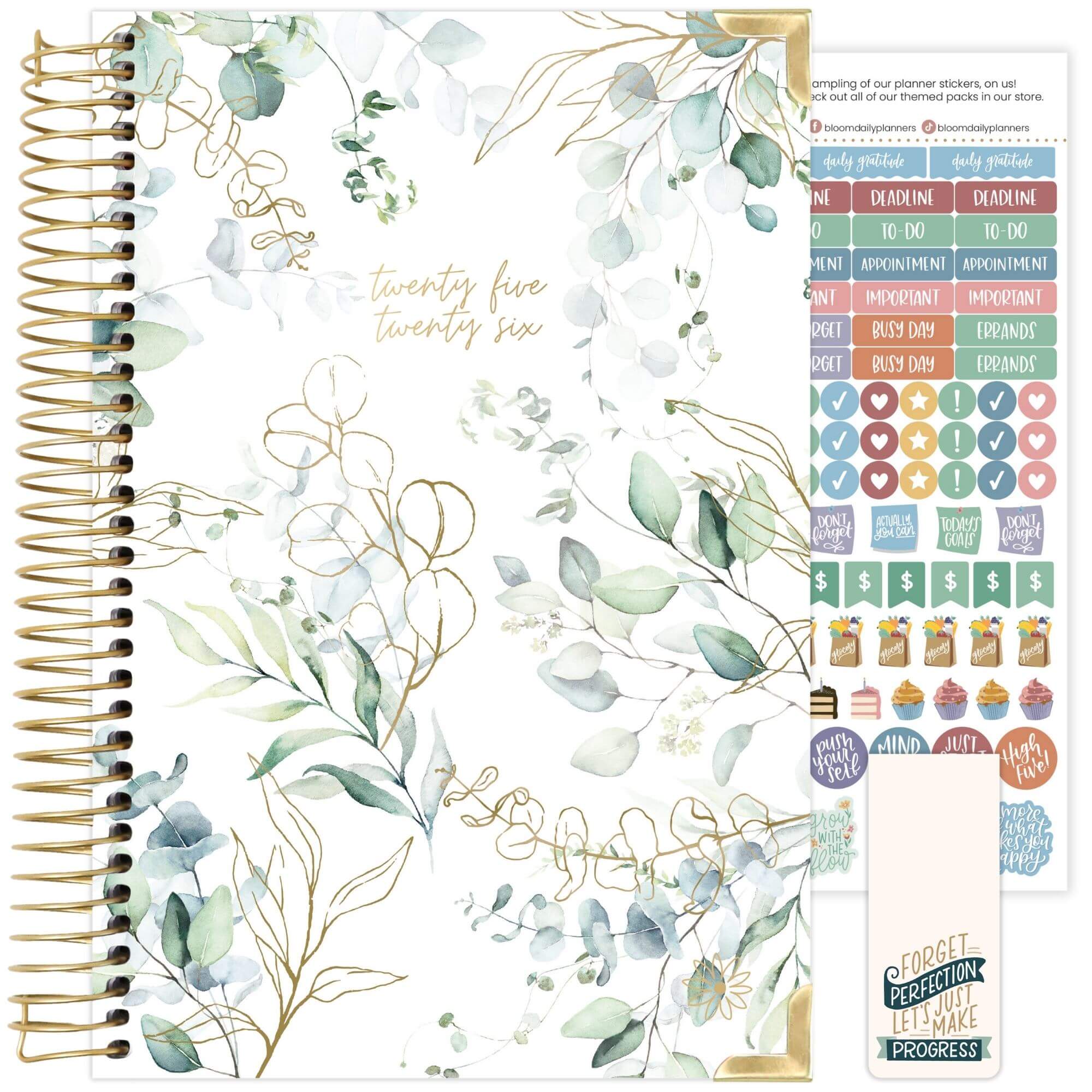 2025-26 Hard Cover Planner, 5.5