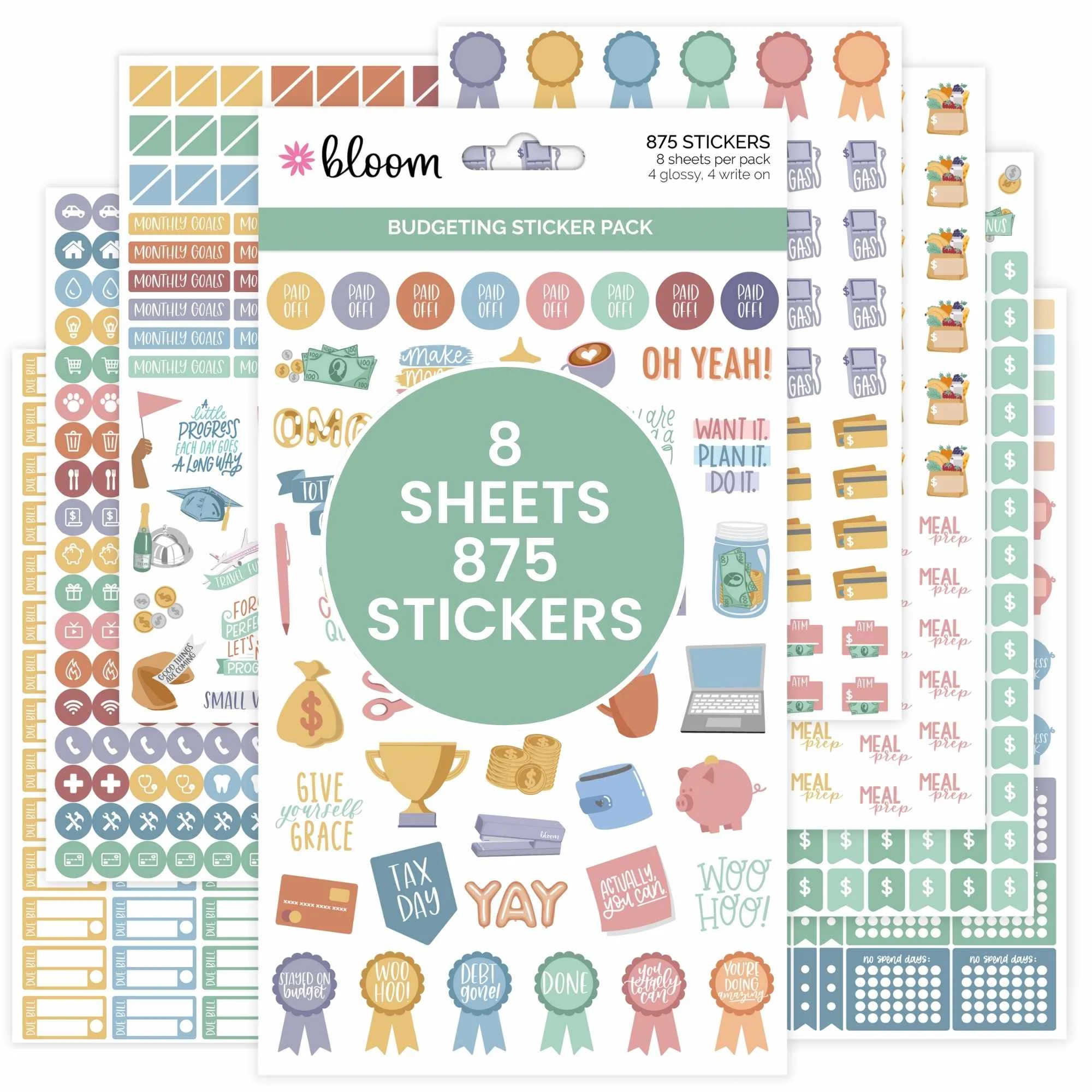 Planner Stickers, Budgeting Pack