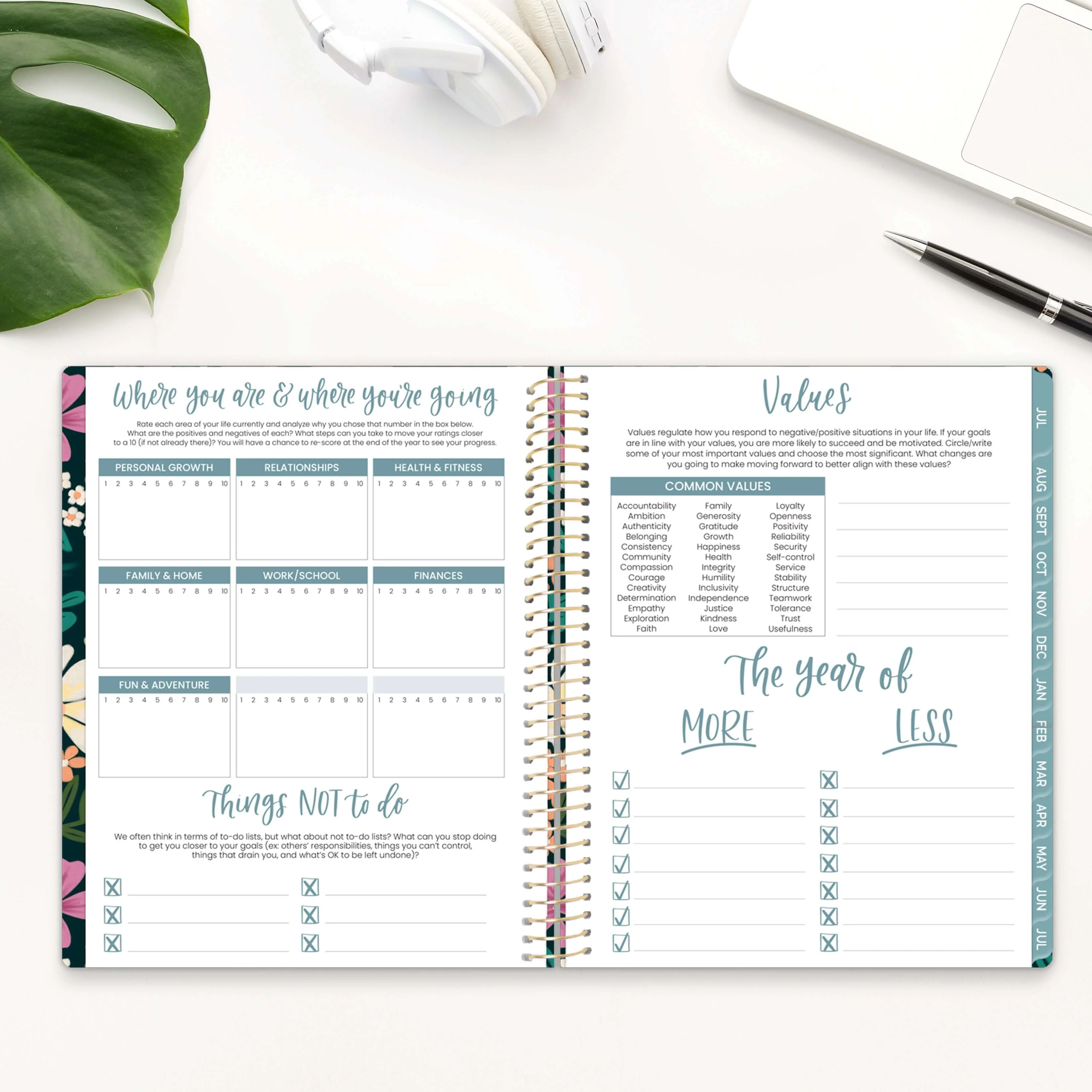 2025-26 Soft Cover Planner, 8.5