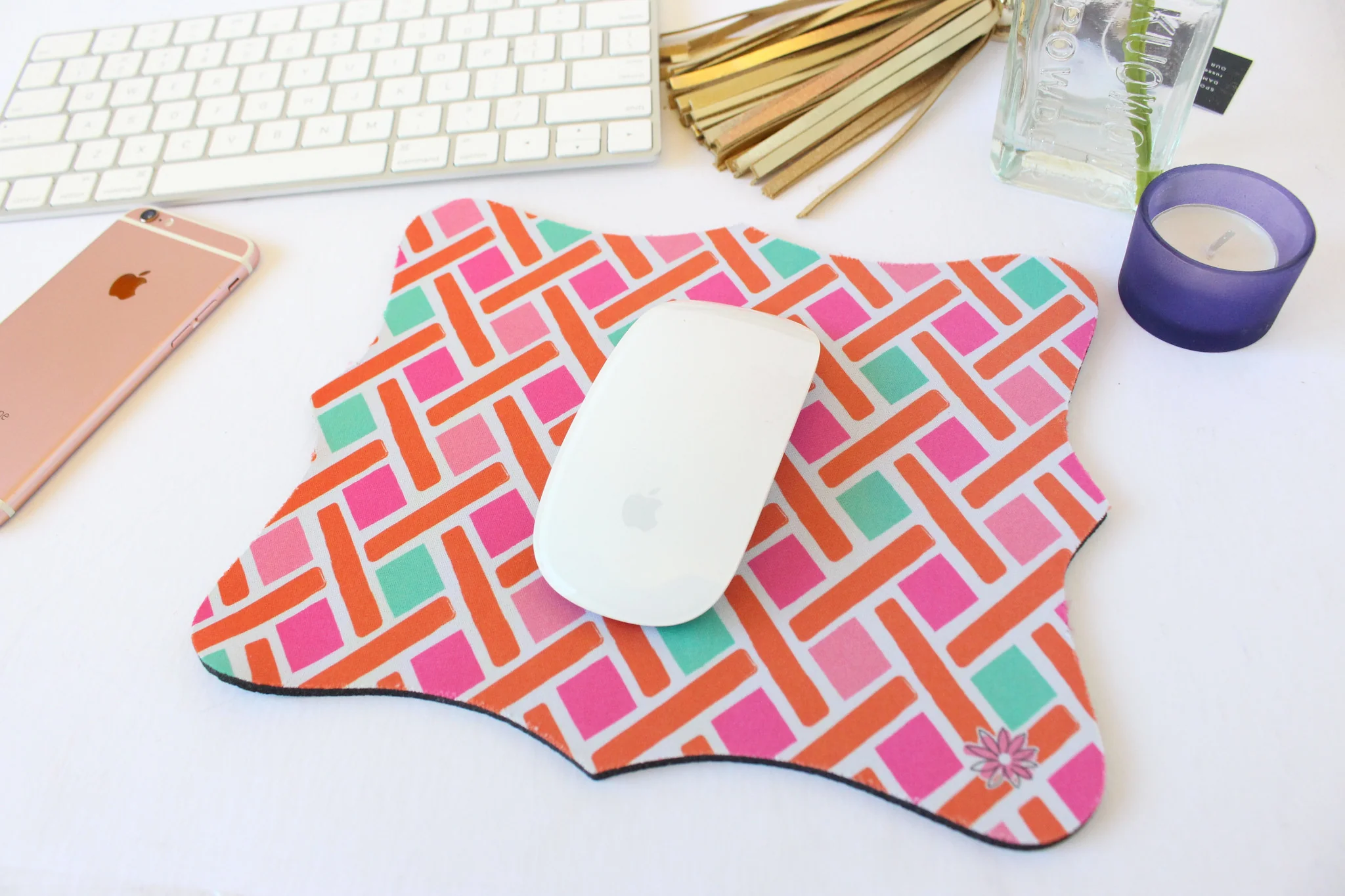 Mouse Pad, Poppy Picnic