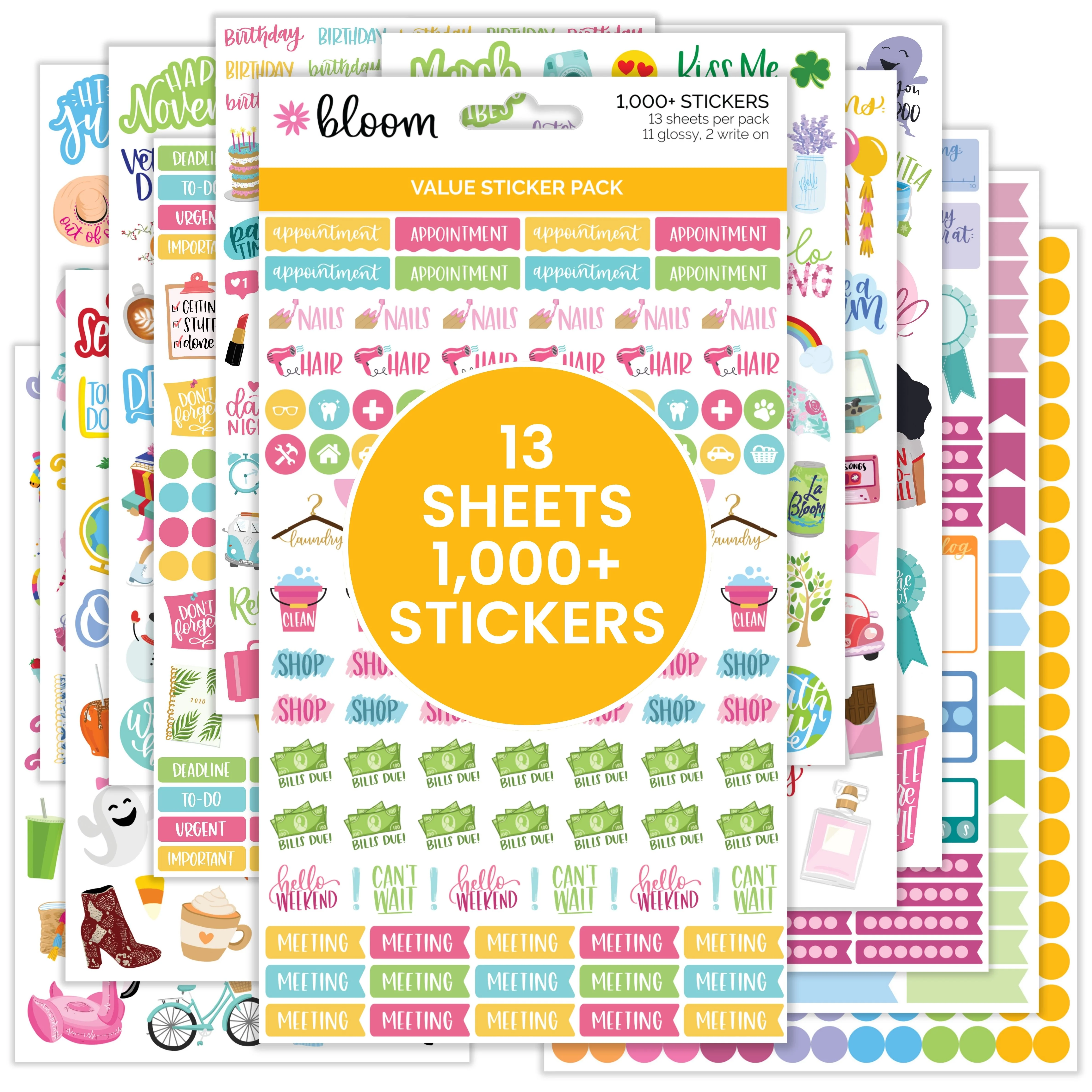 Planner Sticker Value Pack, Classic