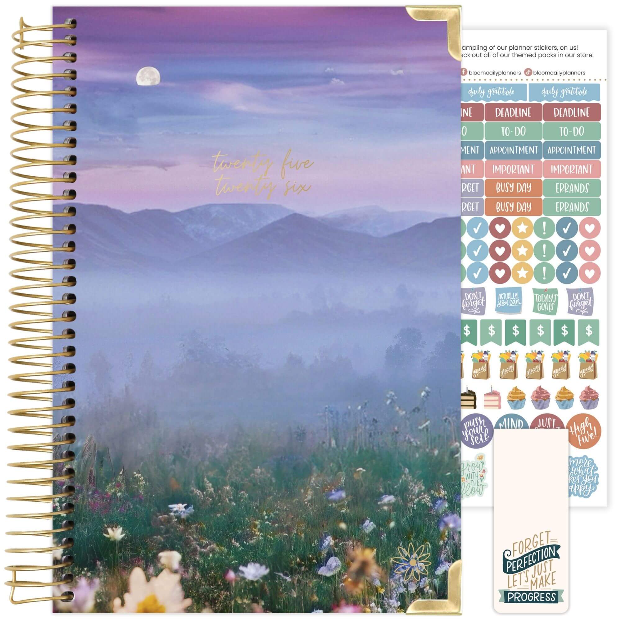 2025-26 Hard Cover Planner, 5.5