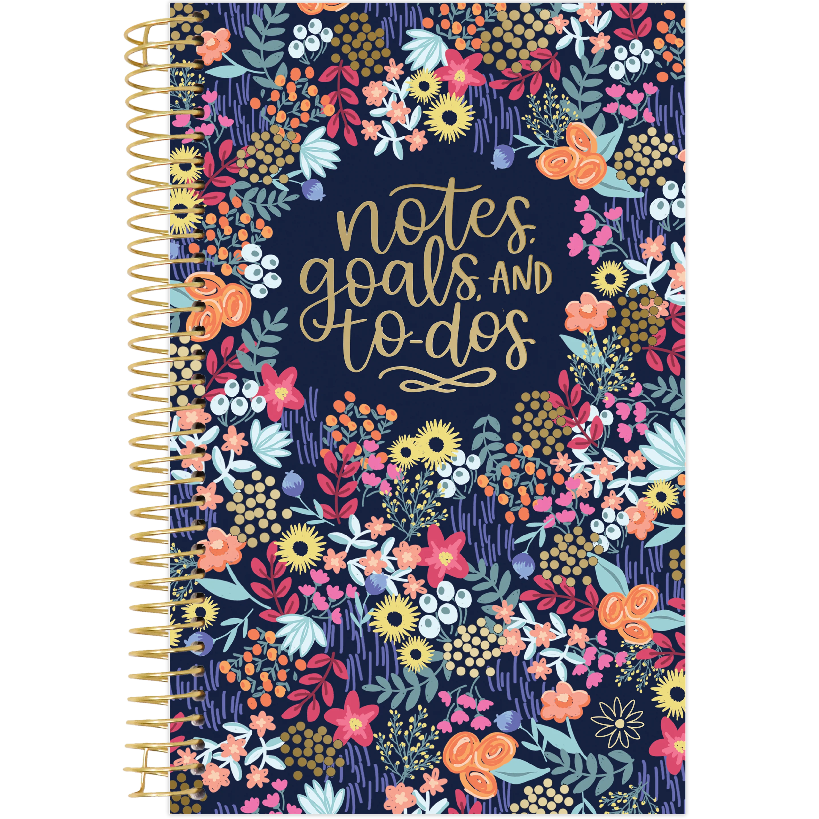 Bound To-Do Book, Floral Dots