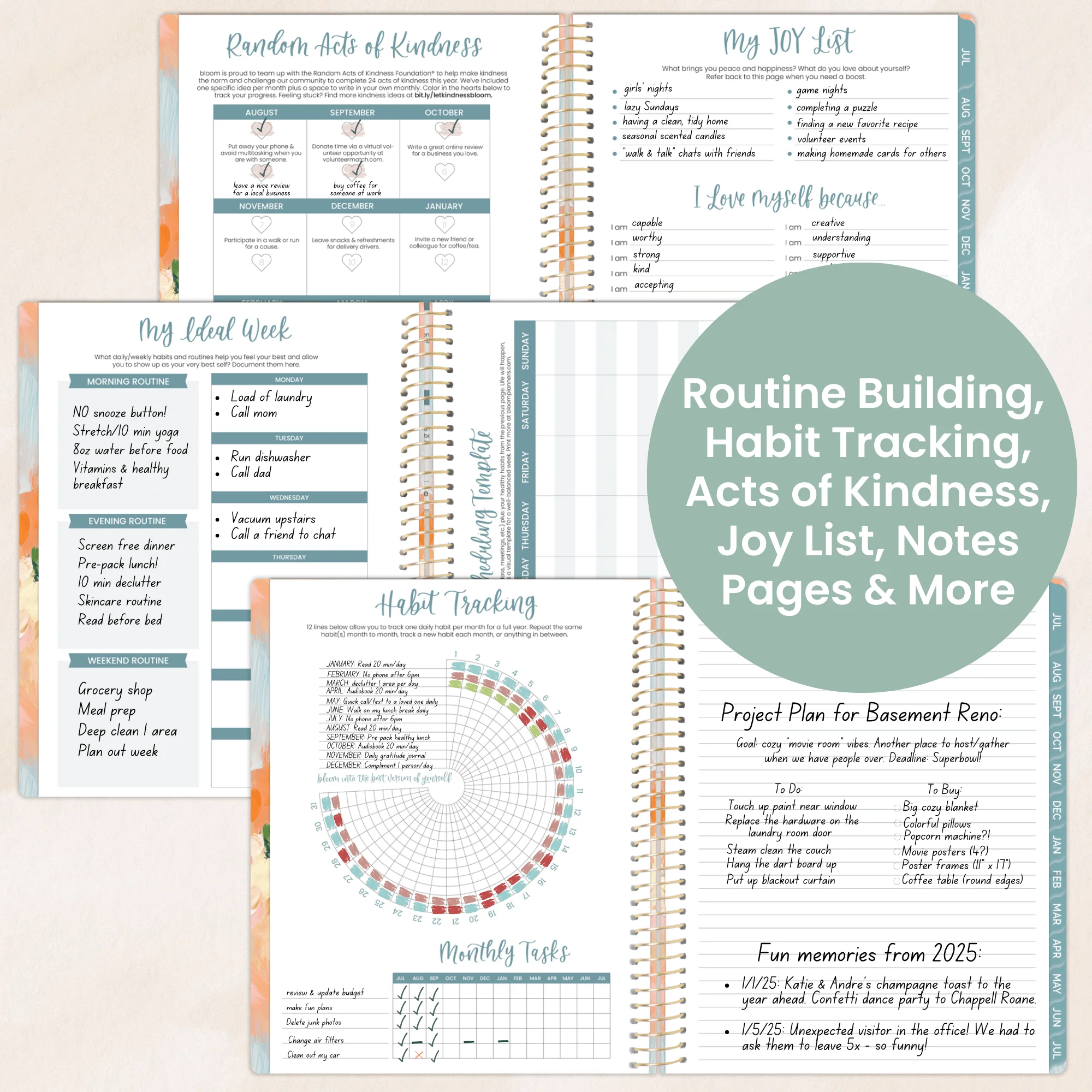 2025-26 Soft Cover Planner, 8.5