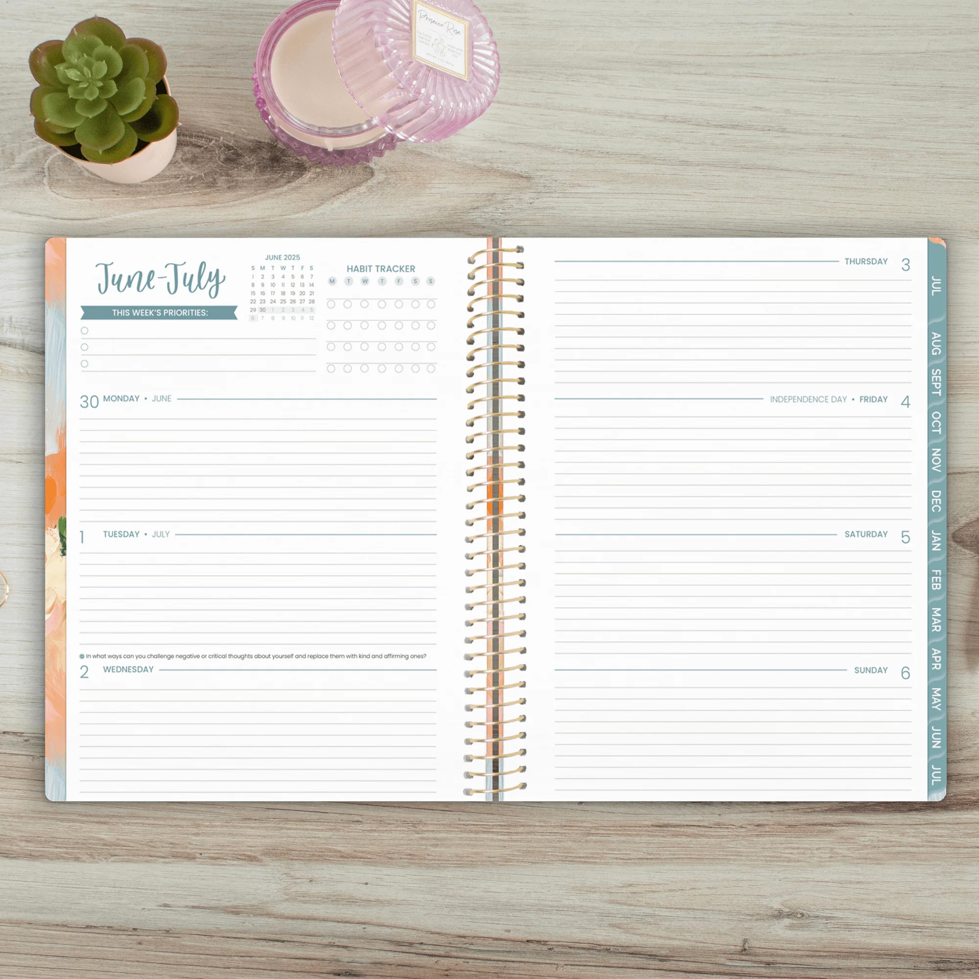 2025-26 Soft Cover Planner, 8.5