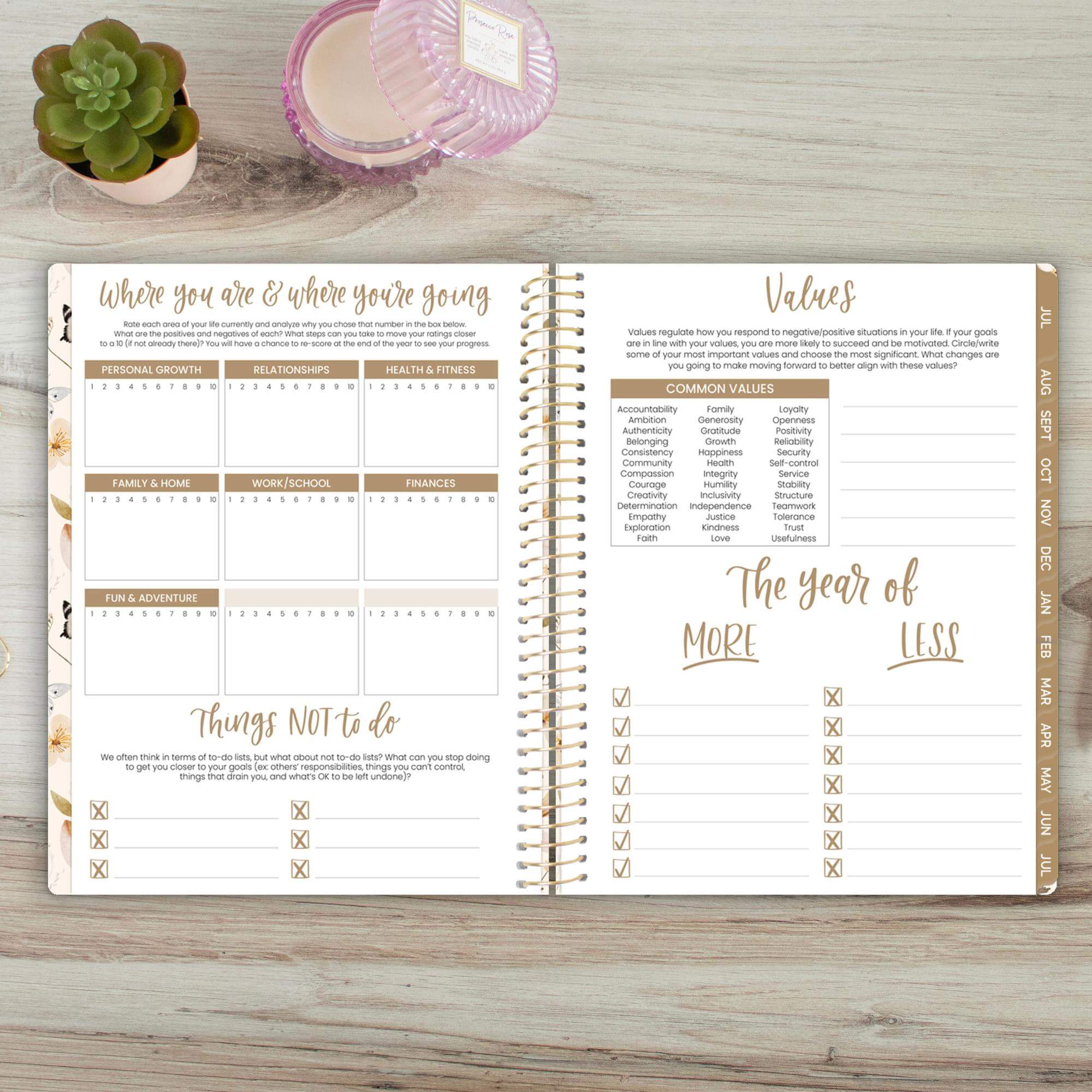 2025-26 Soft Cover Planner, 8.5