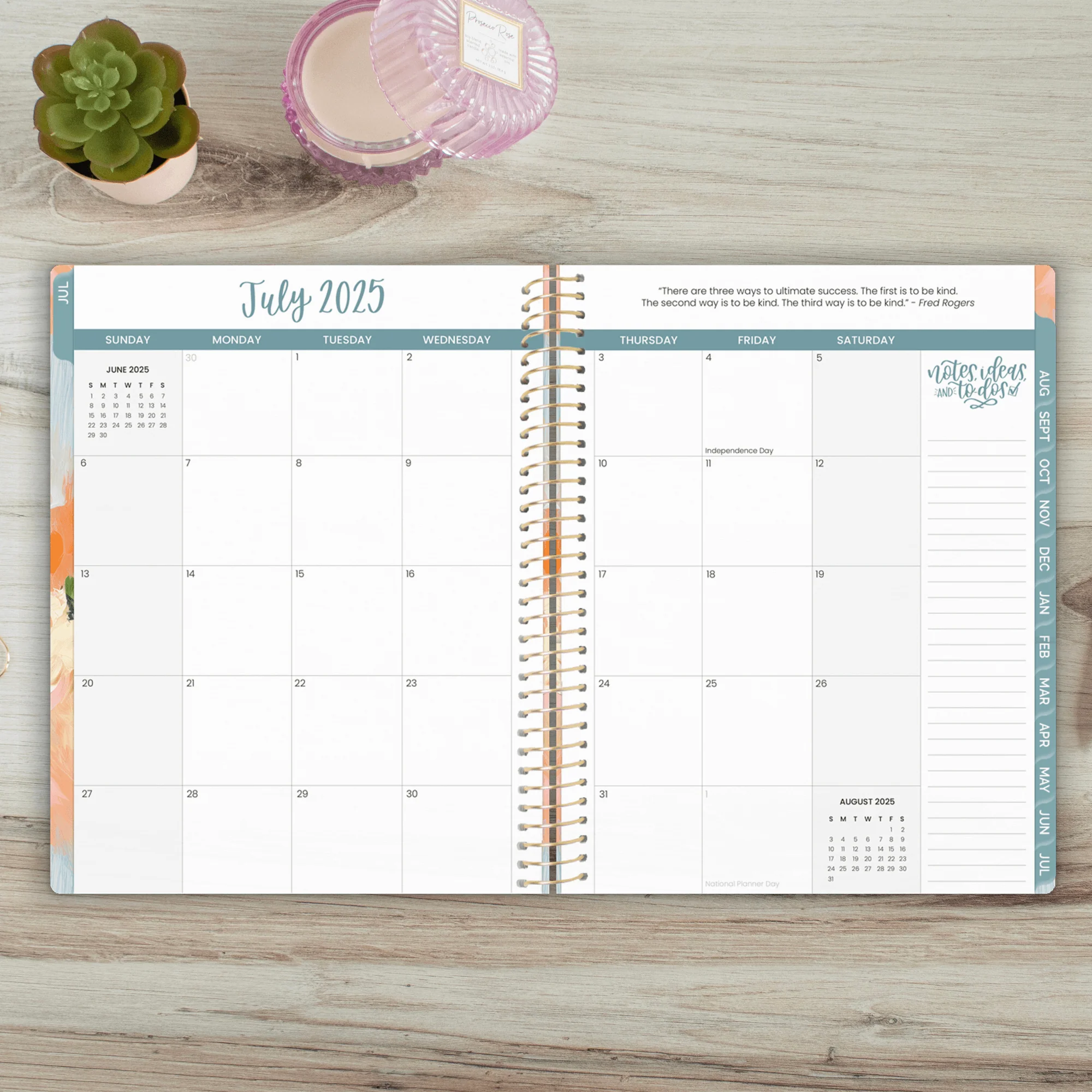 2025-26 Soft Cover Planner, 8.5