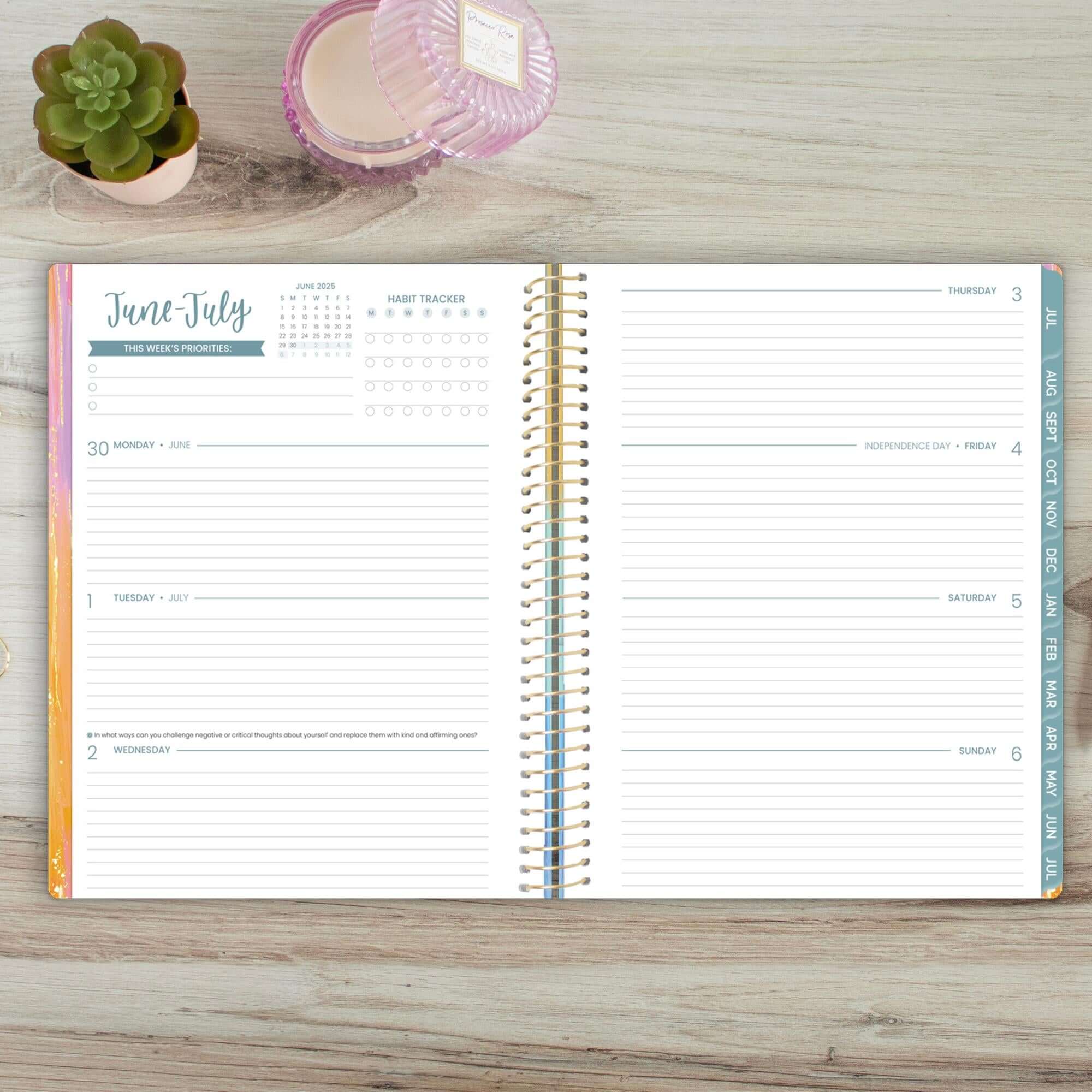 2025-26 Soft Cover Planner, 8.5