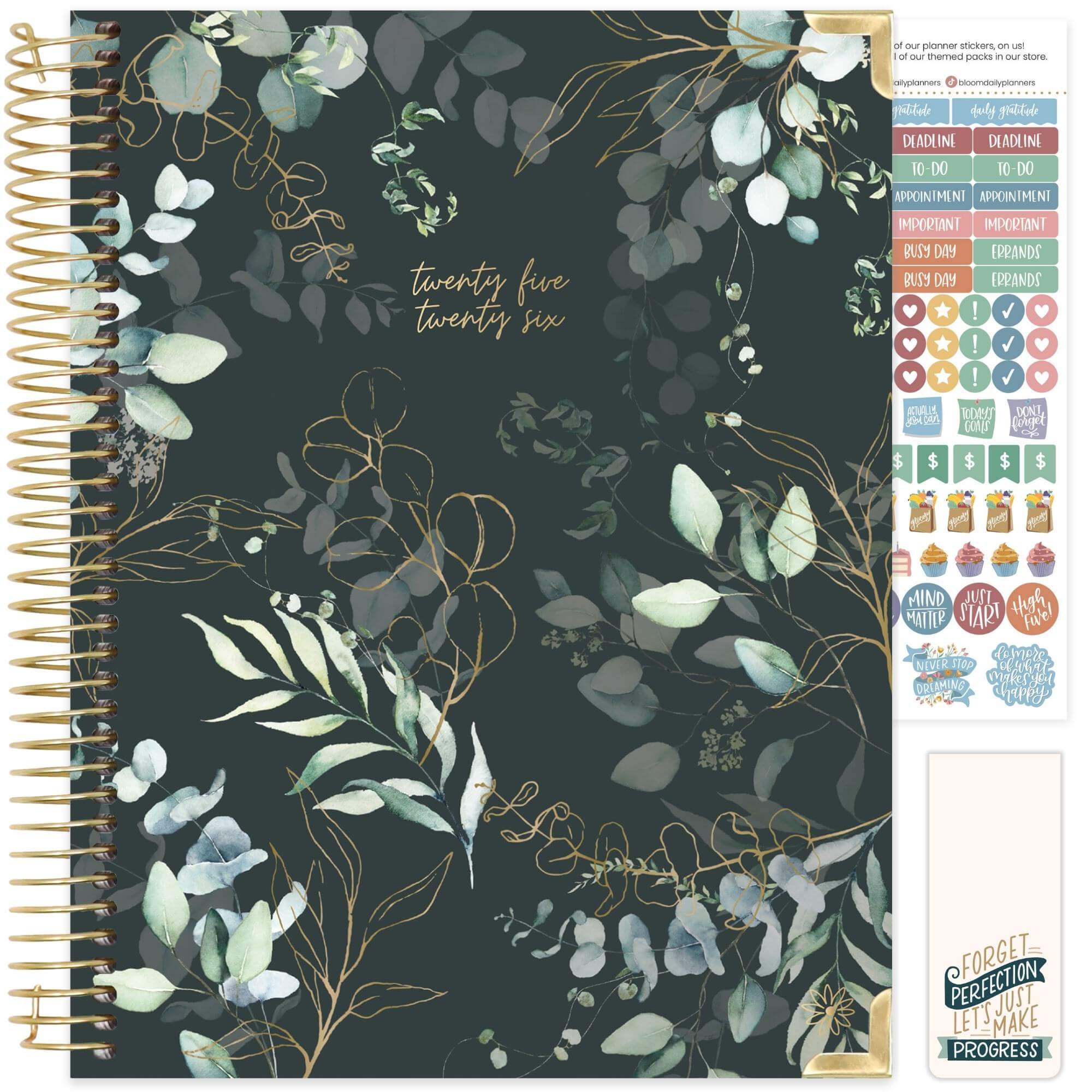 2025-26 Hard Cover Planner, 8.5