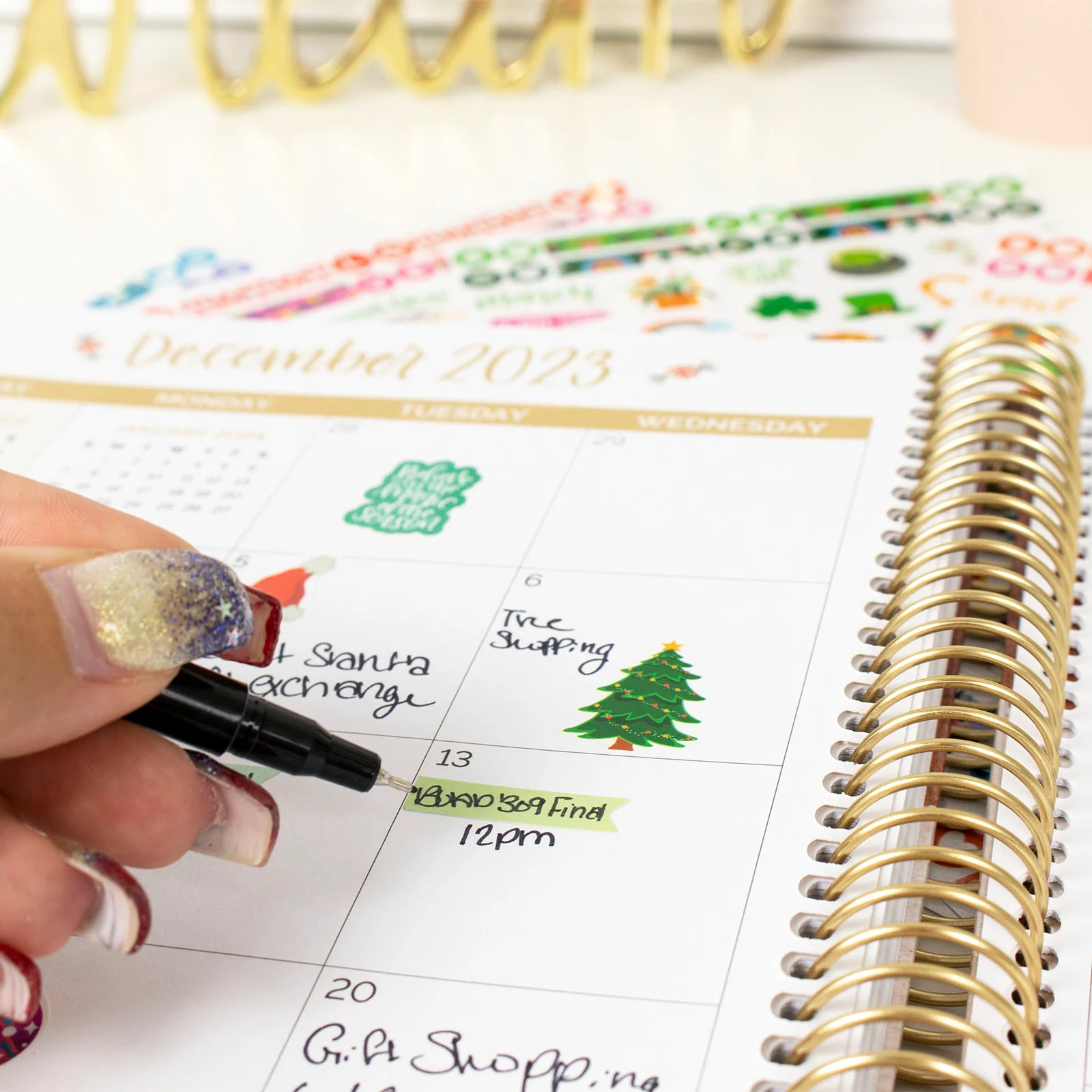 Planner Sticker Value Pack, Monthly Celebrations, Bright