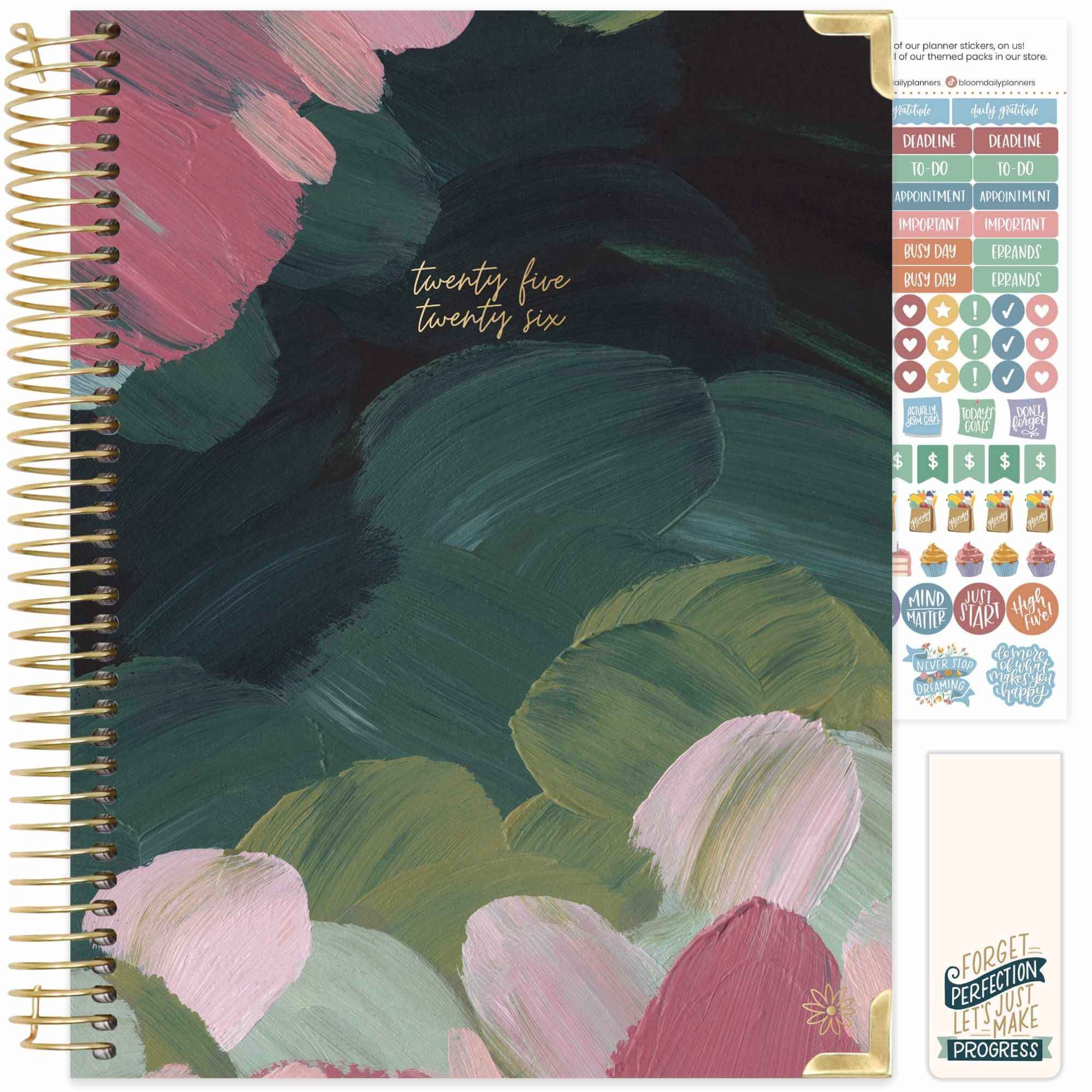 2025-26 Hard Cover Planner, 8.5