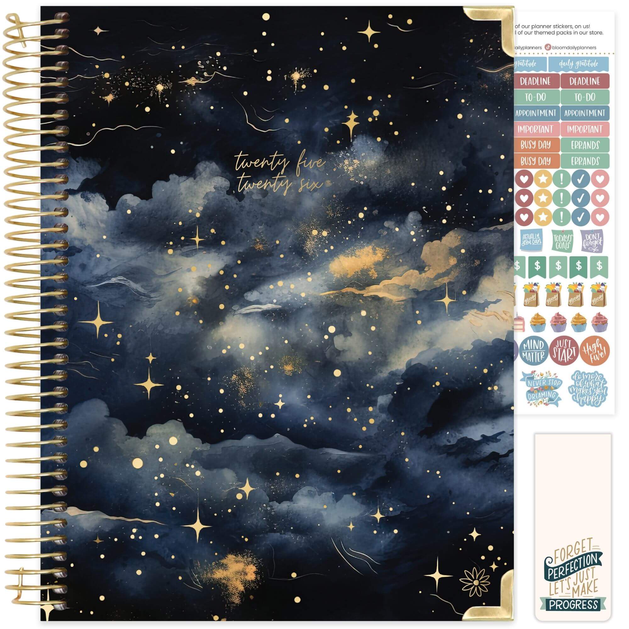2025-26 Hard Cover Planner, 8.5