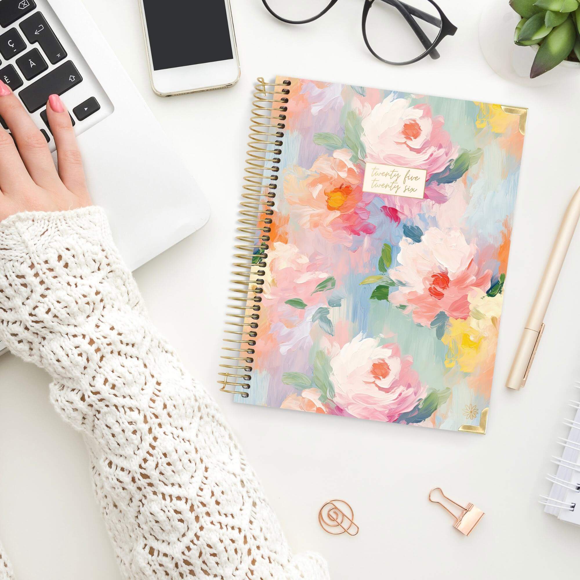 2025-26 Hard Cover Planner, 8.5