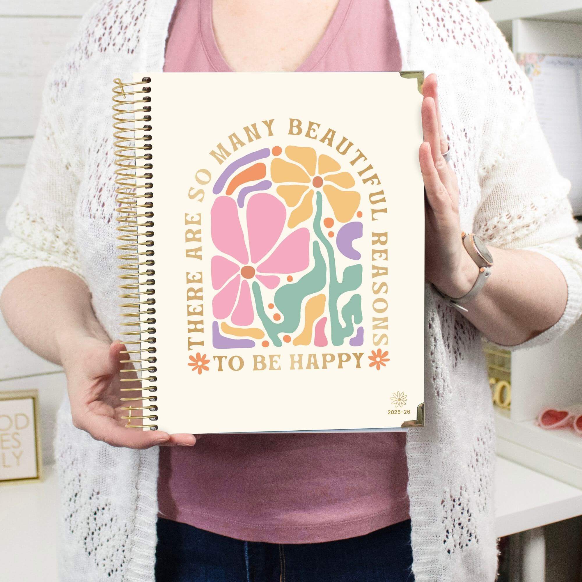 2025-26 Hard Cover Planner, 8.5