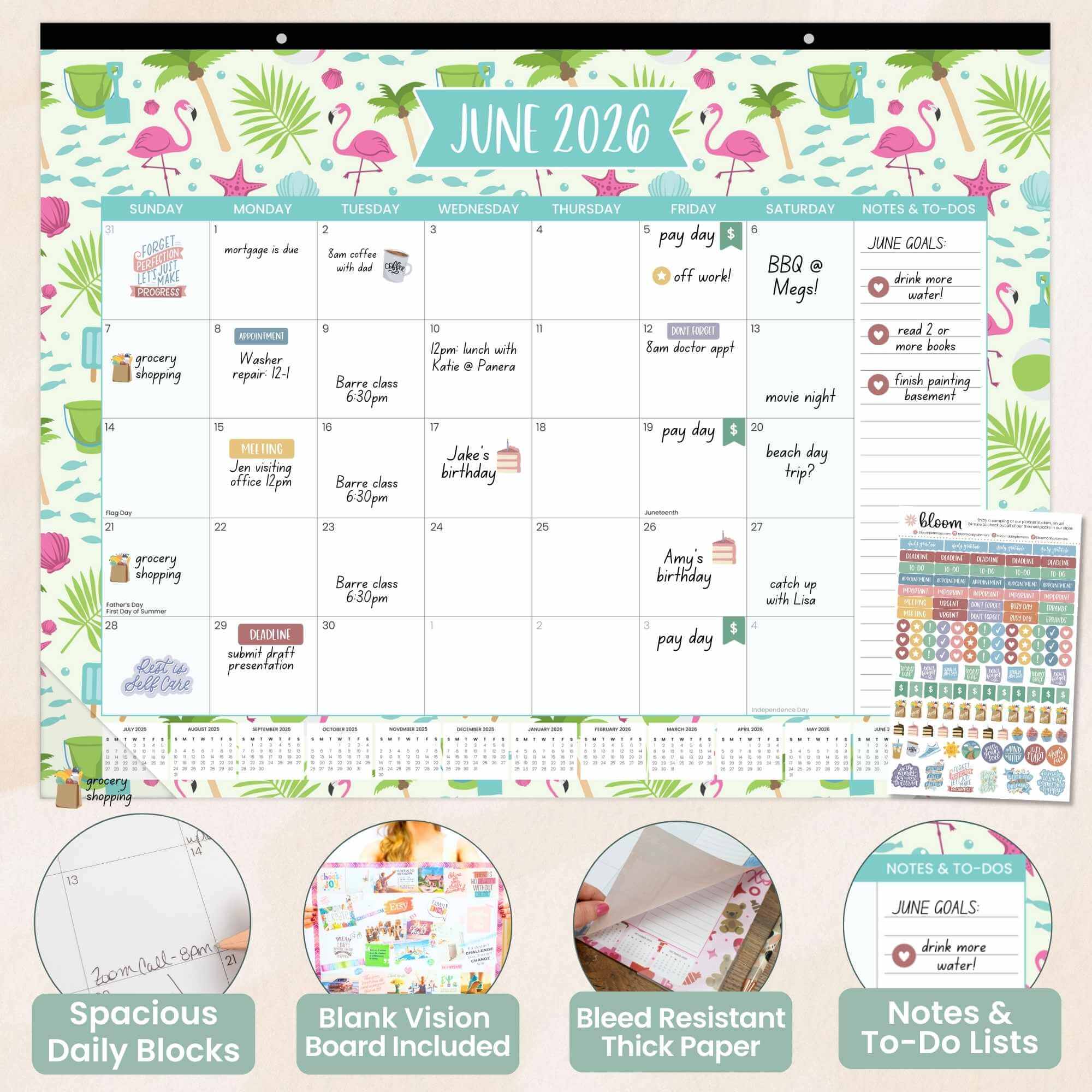 2025-26 Desk & Wall Calendar, 16