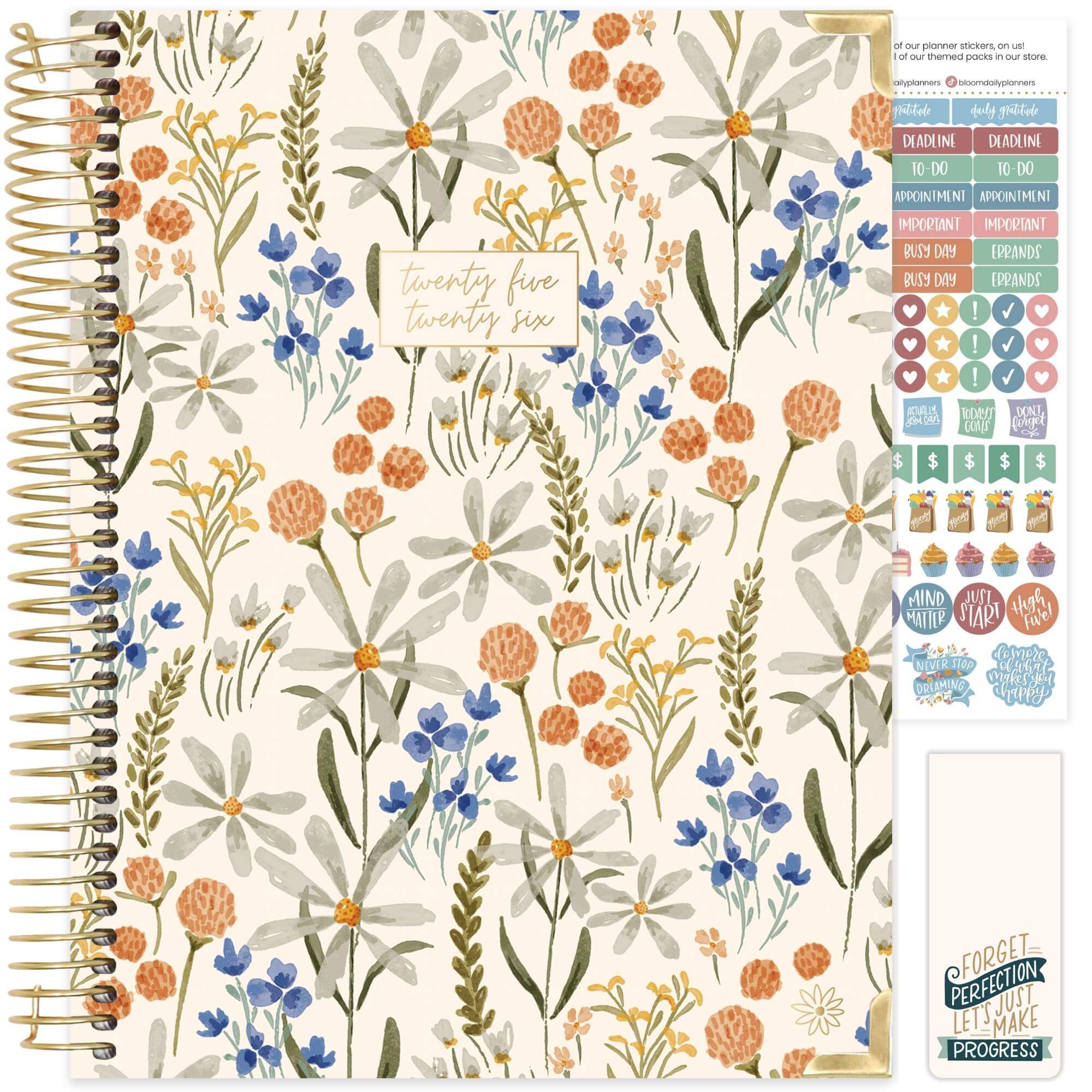 2025-26 Hard Cover Planner, 8.5